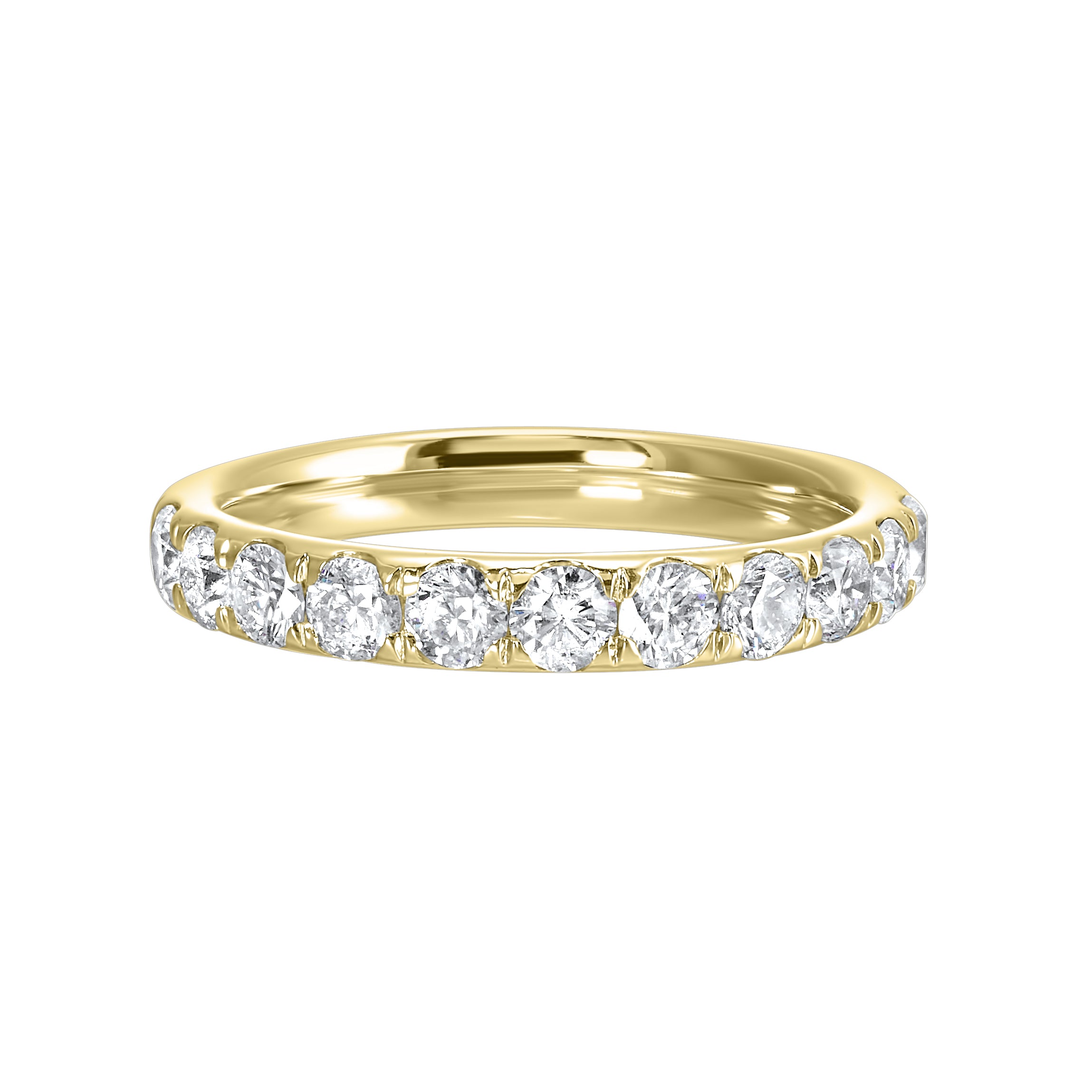 14Kt Yellow Gold Diamond 1Ctw Ring