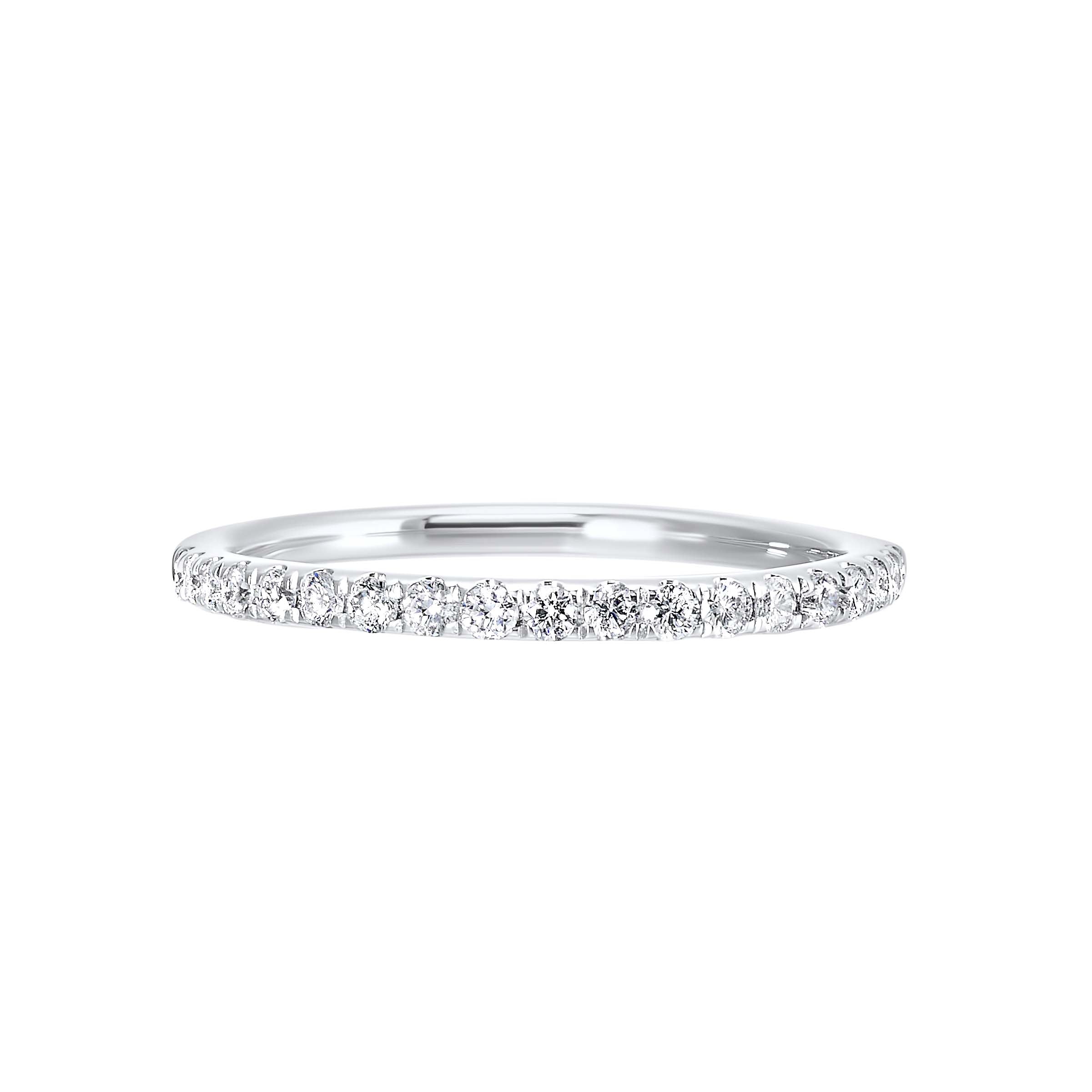 14Kt White Gold Diamond 1/4Ctw Ring
