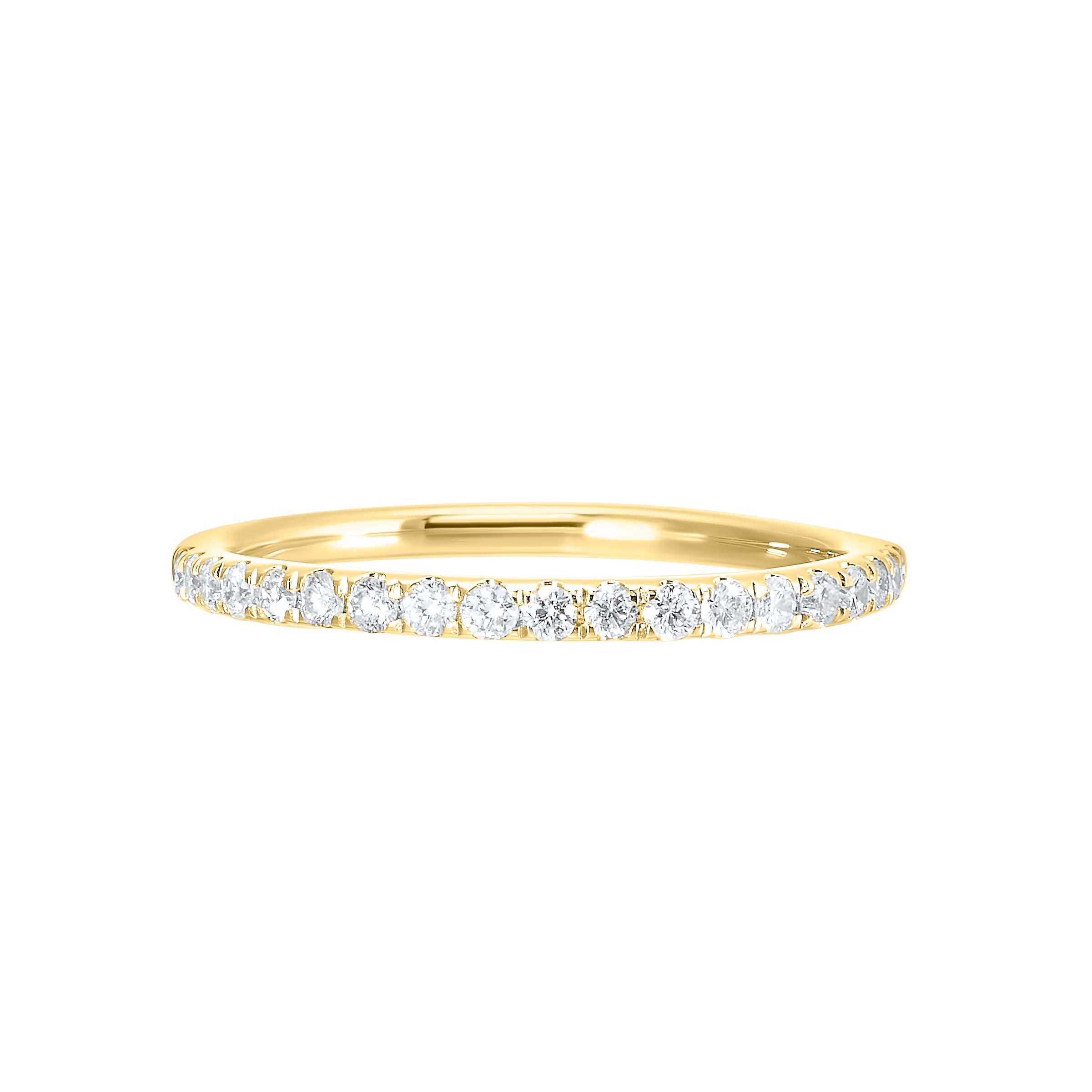 14Kt Yellow Gold Diamond 1/4Ctw Ring