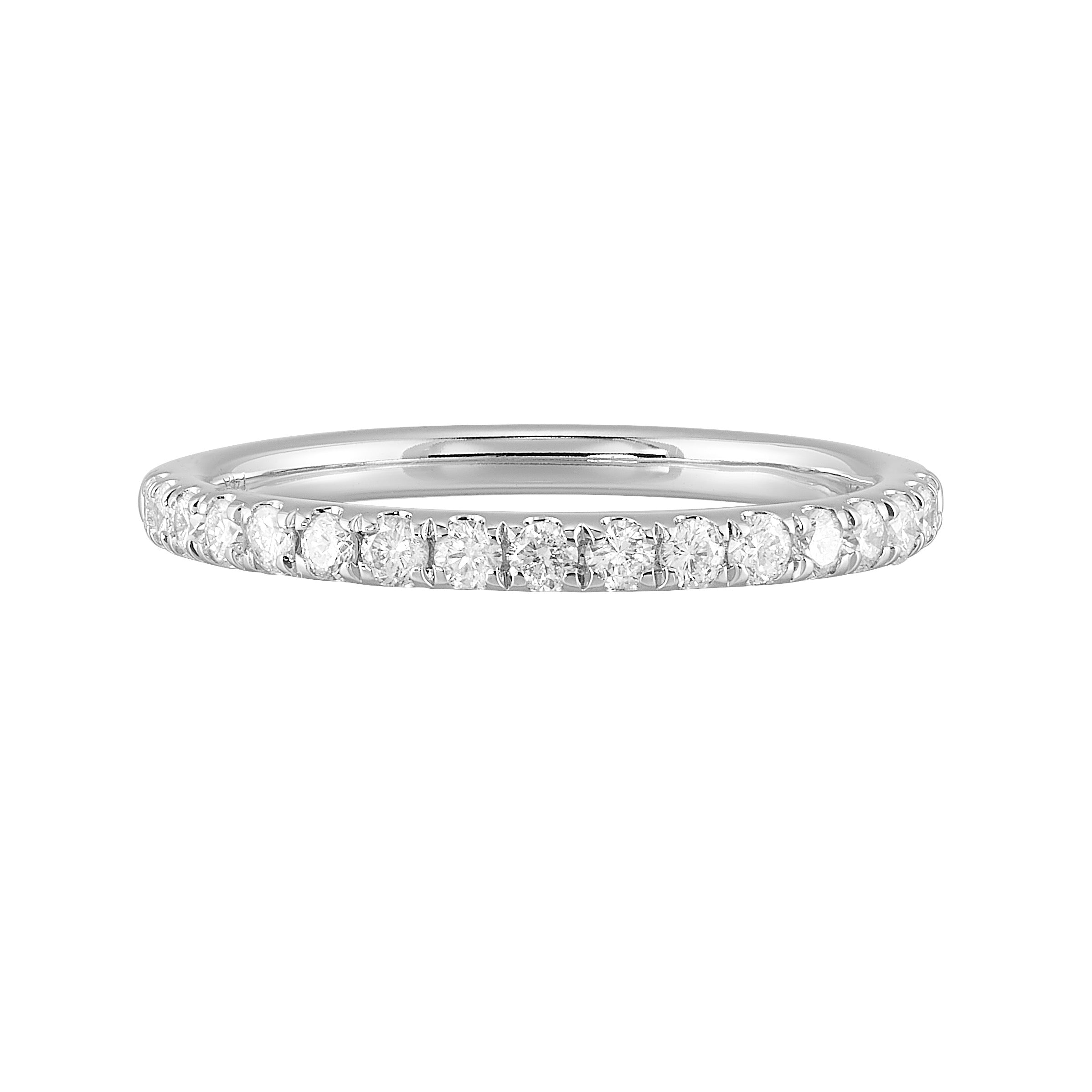 14Kt White Gold Diamond 1/3Ctw Ring