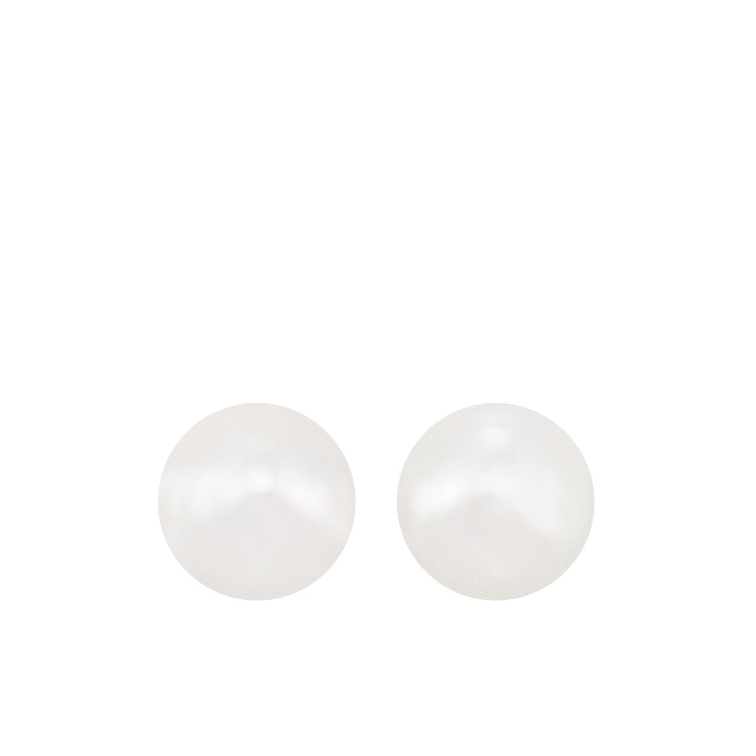 14Kt White Gold Pearl Earring