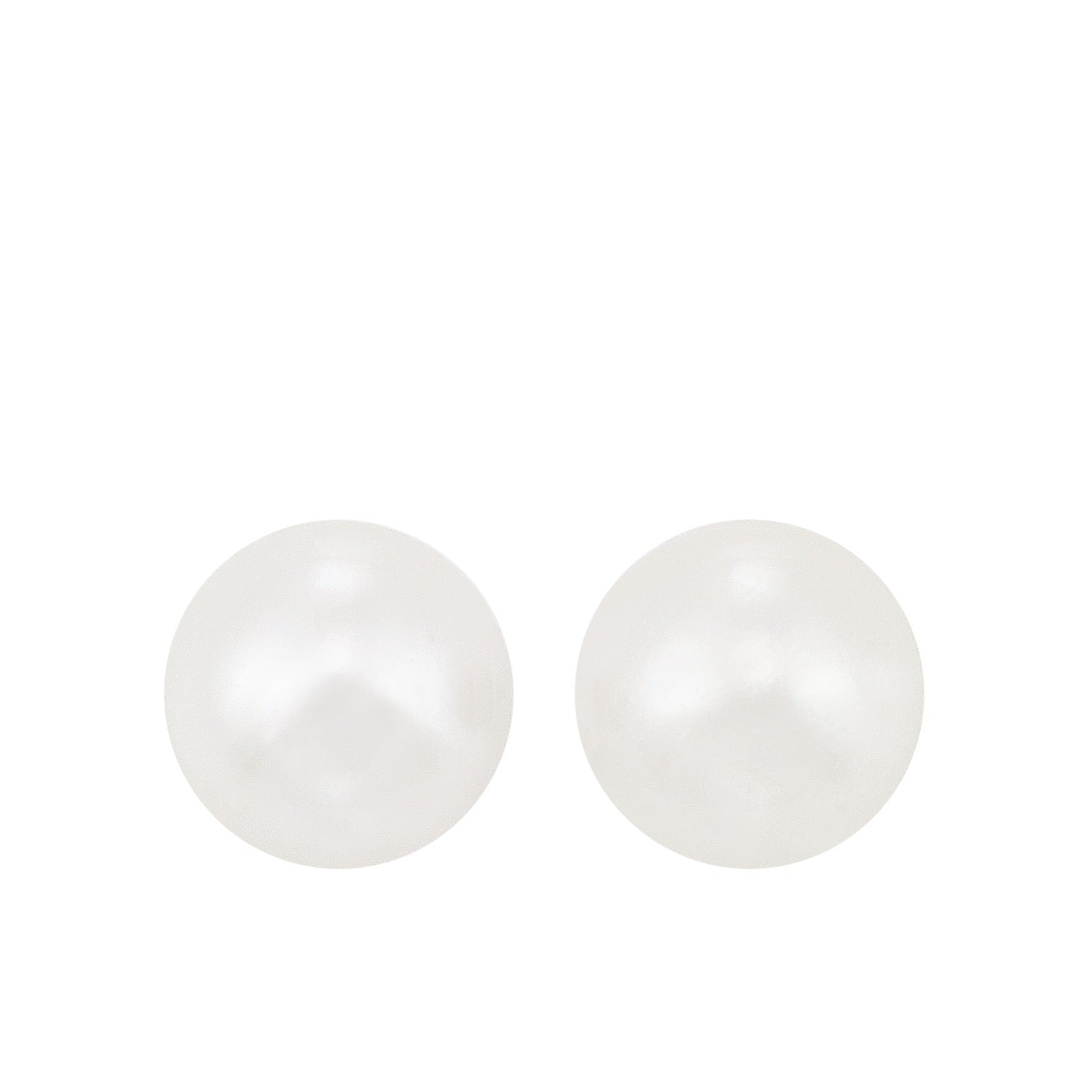 14Kt White Gold Pearl Earring