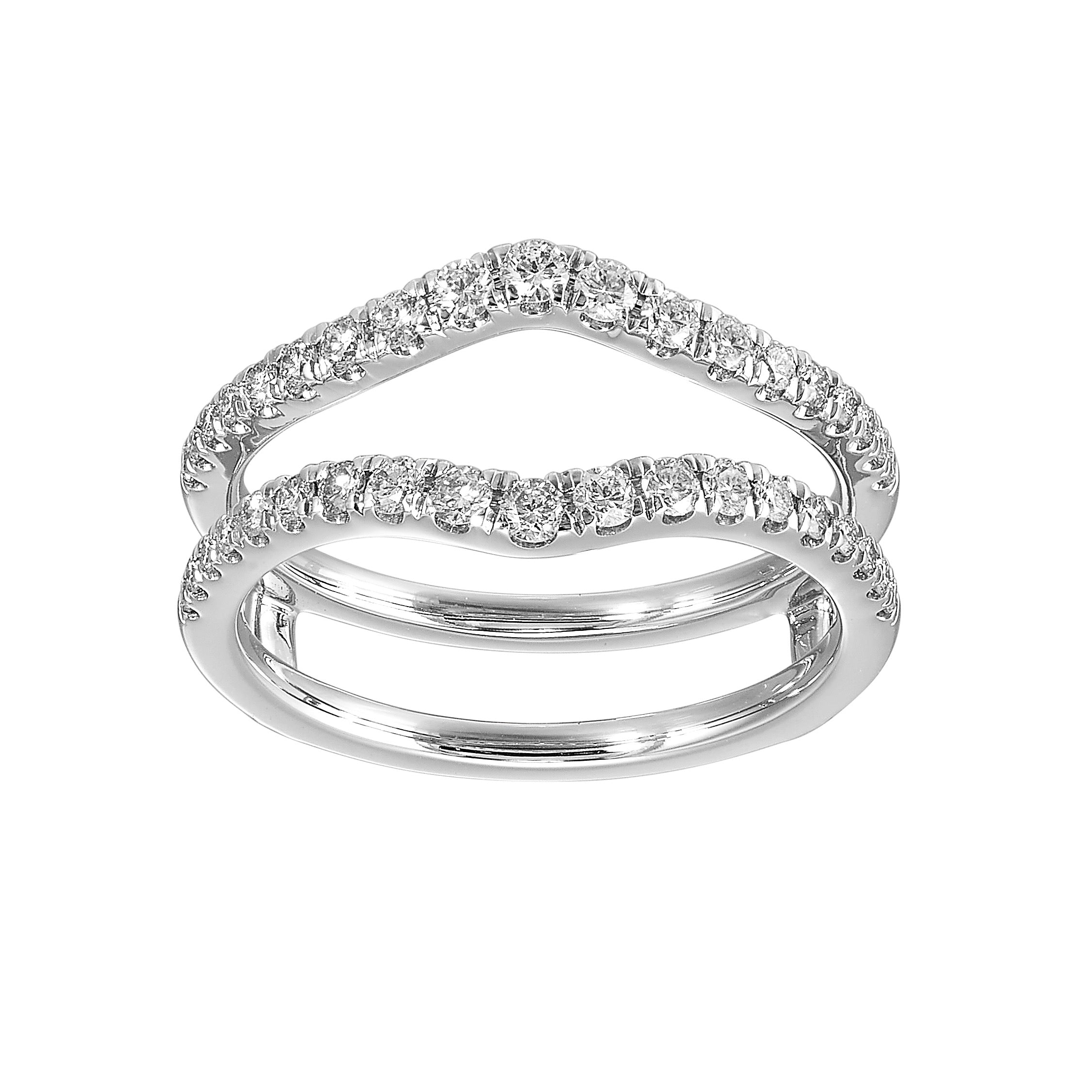 14Kt White Gold Diamond 1/2Ctw Ring