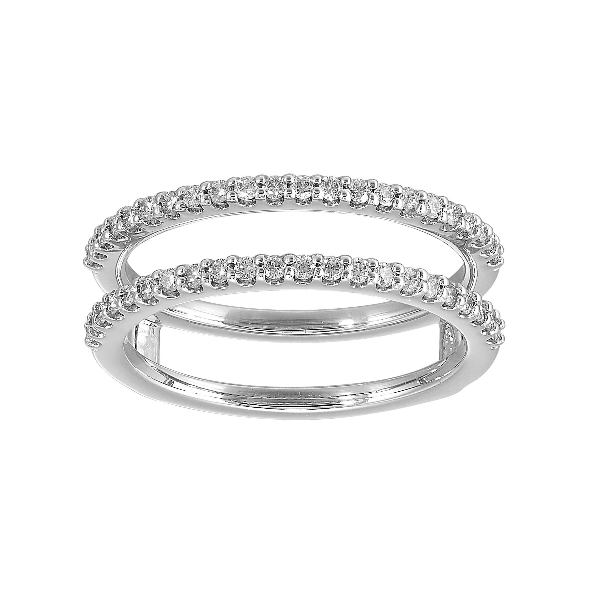 14Kt White Gold Diamond 1/3Ctw Ring