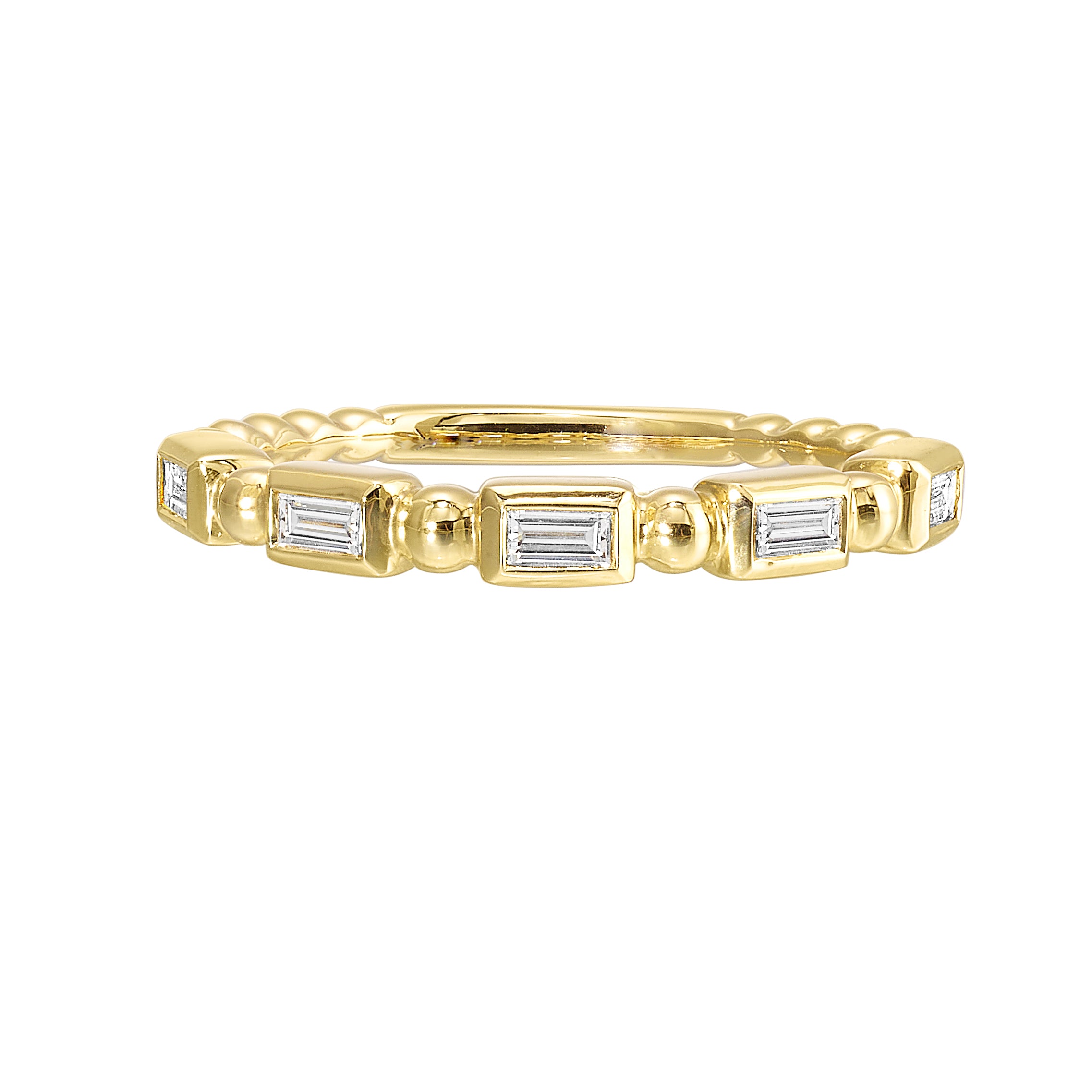 14Kt Yellow Gold Diamond 1/5Ctw Ring