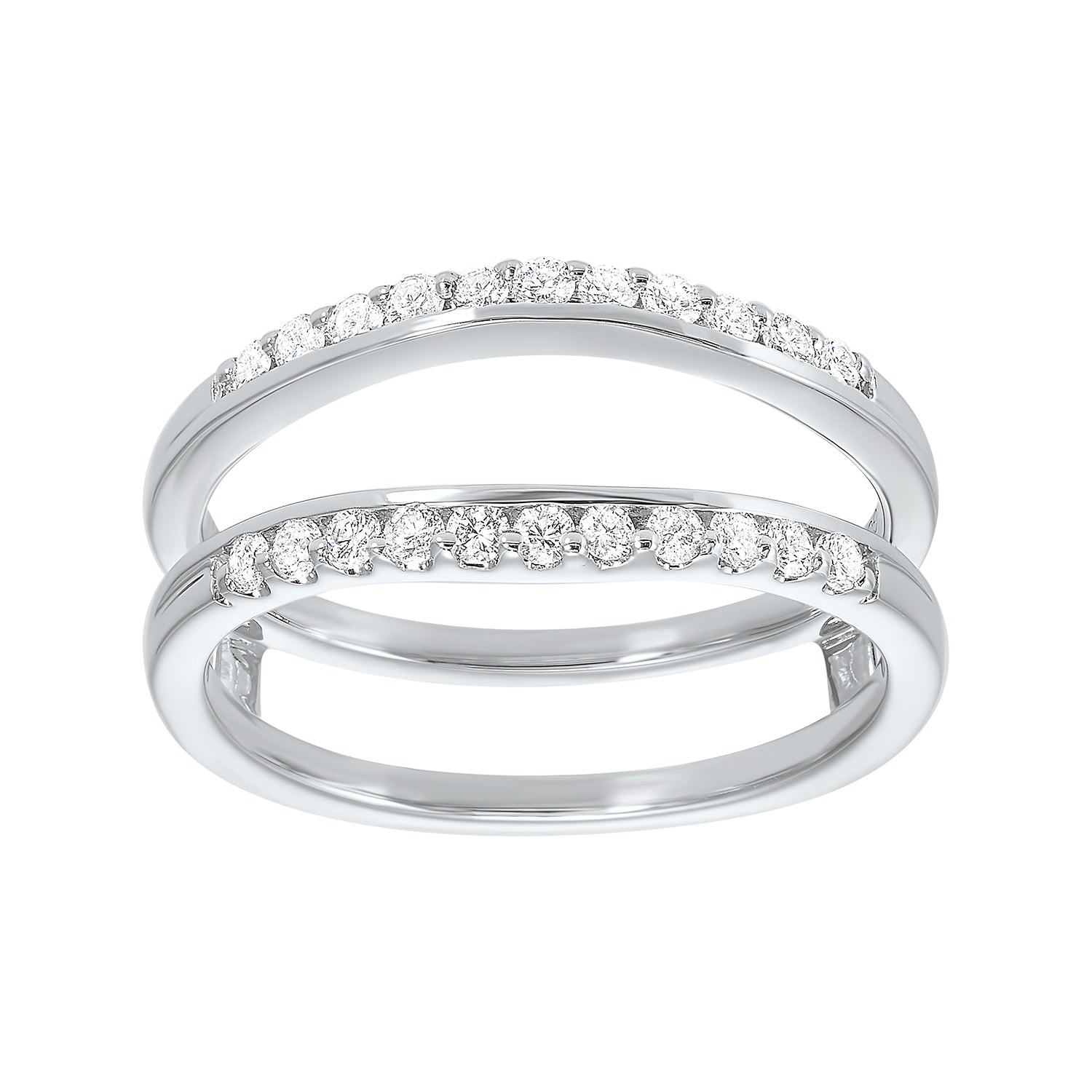 14Kt White Gold Diamond 1/3Ctw Ring