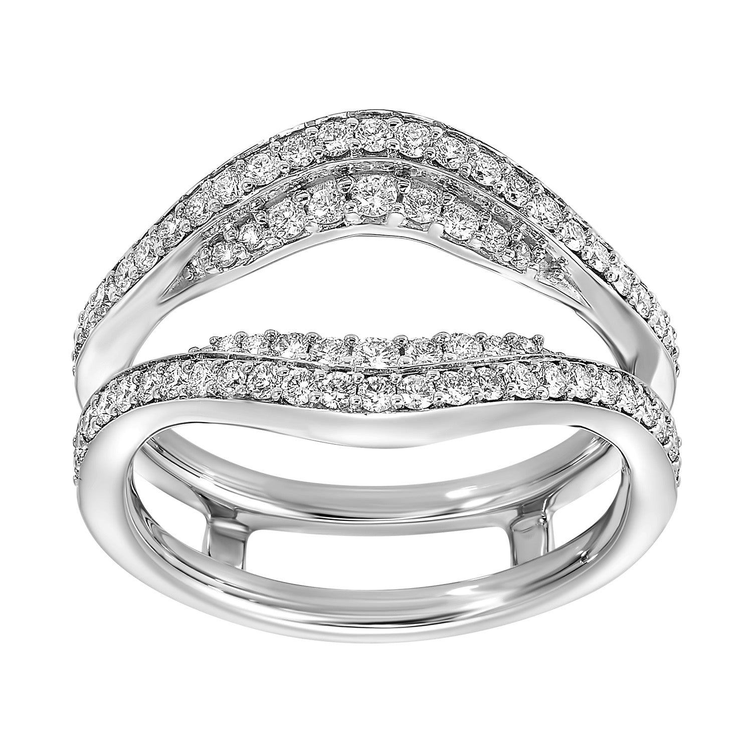 14Kt White Gold Diamond 5/8Ctw Ring