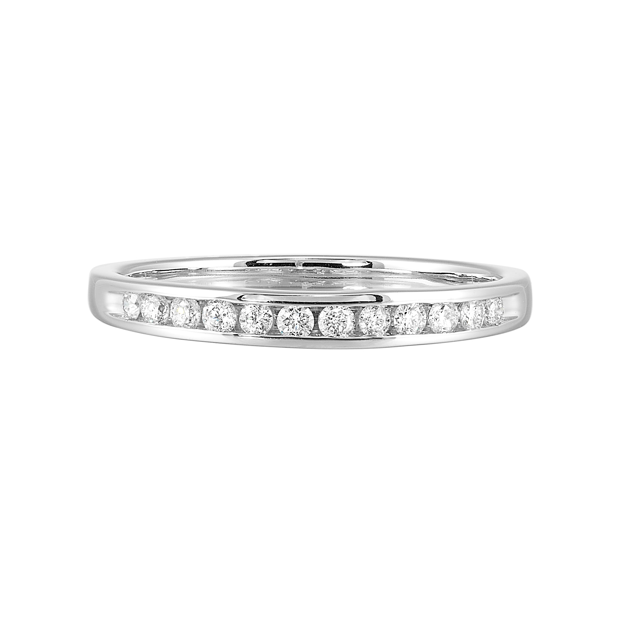 14Kt White Gold Diamond 1/3Ctw Ring