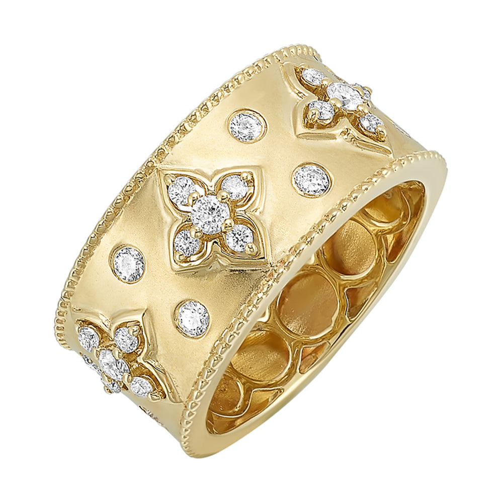 14Kt Yellow Gold Diamond 1/2Ctw Ring