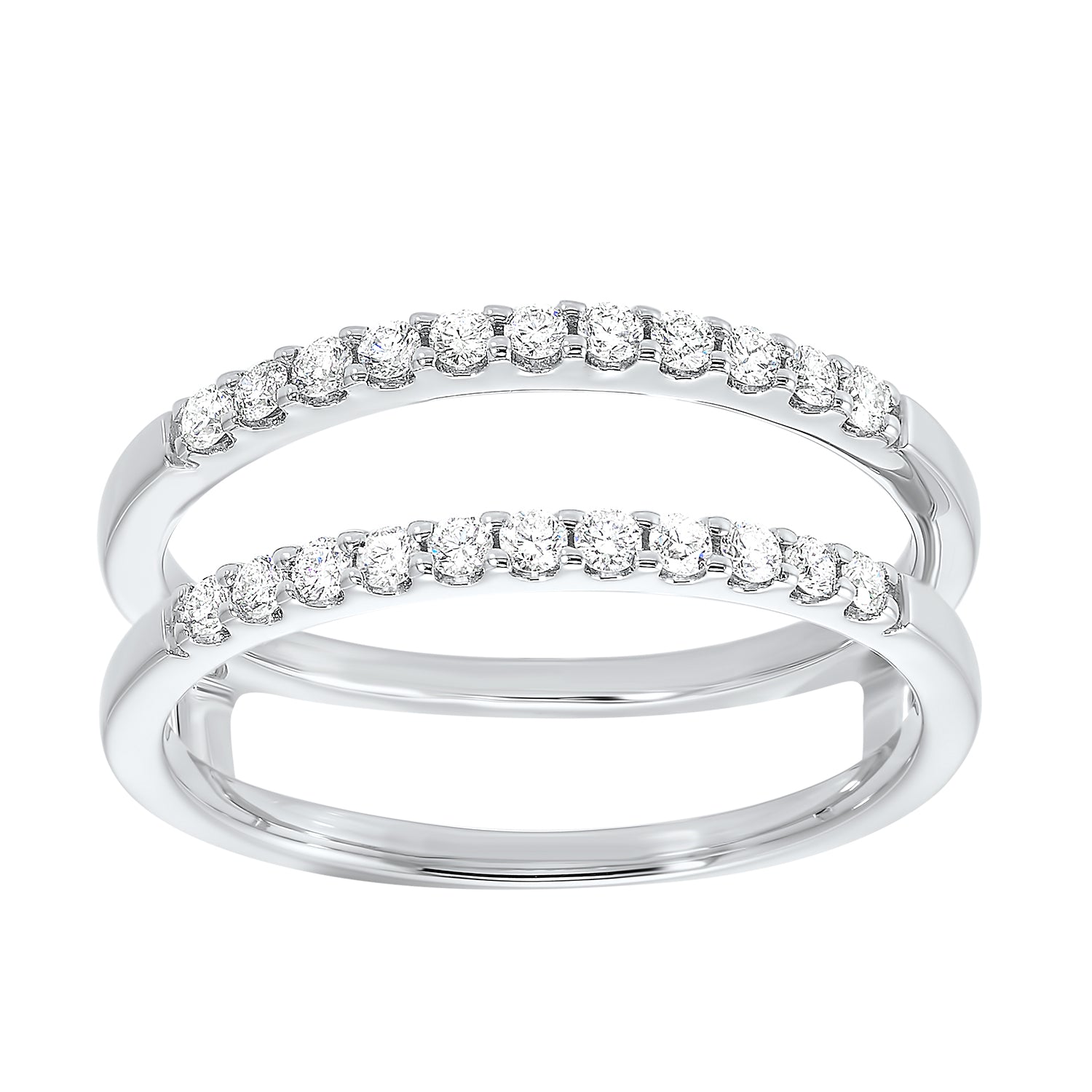 14Kt White Gold Diamond 1/3Ctw Ring