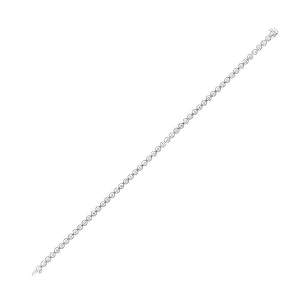 14Kt White Gold Diamond (3Ctw) Bracelet