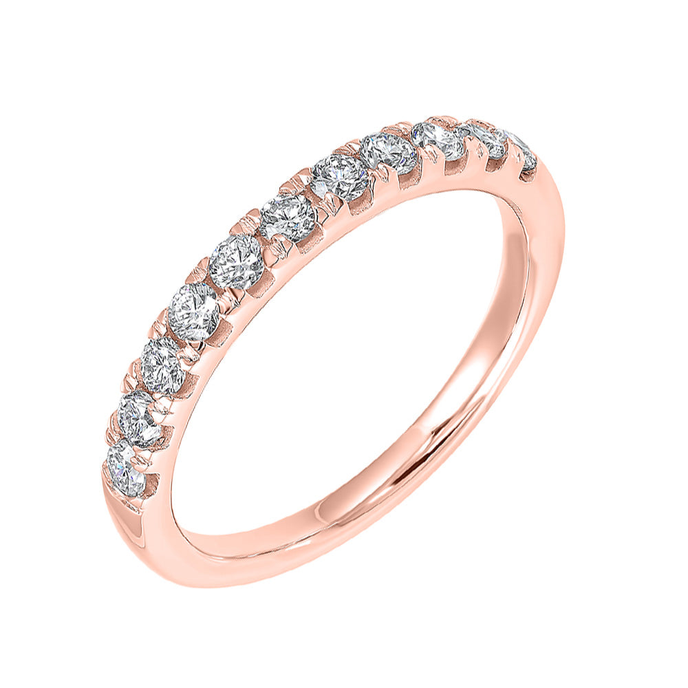 14Kt Rose Gold Diamond 1/3Ctw Ring