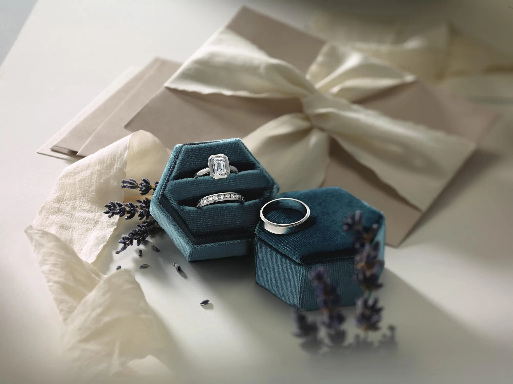 V Jewelers engagement ring collection