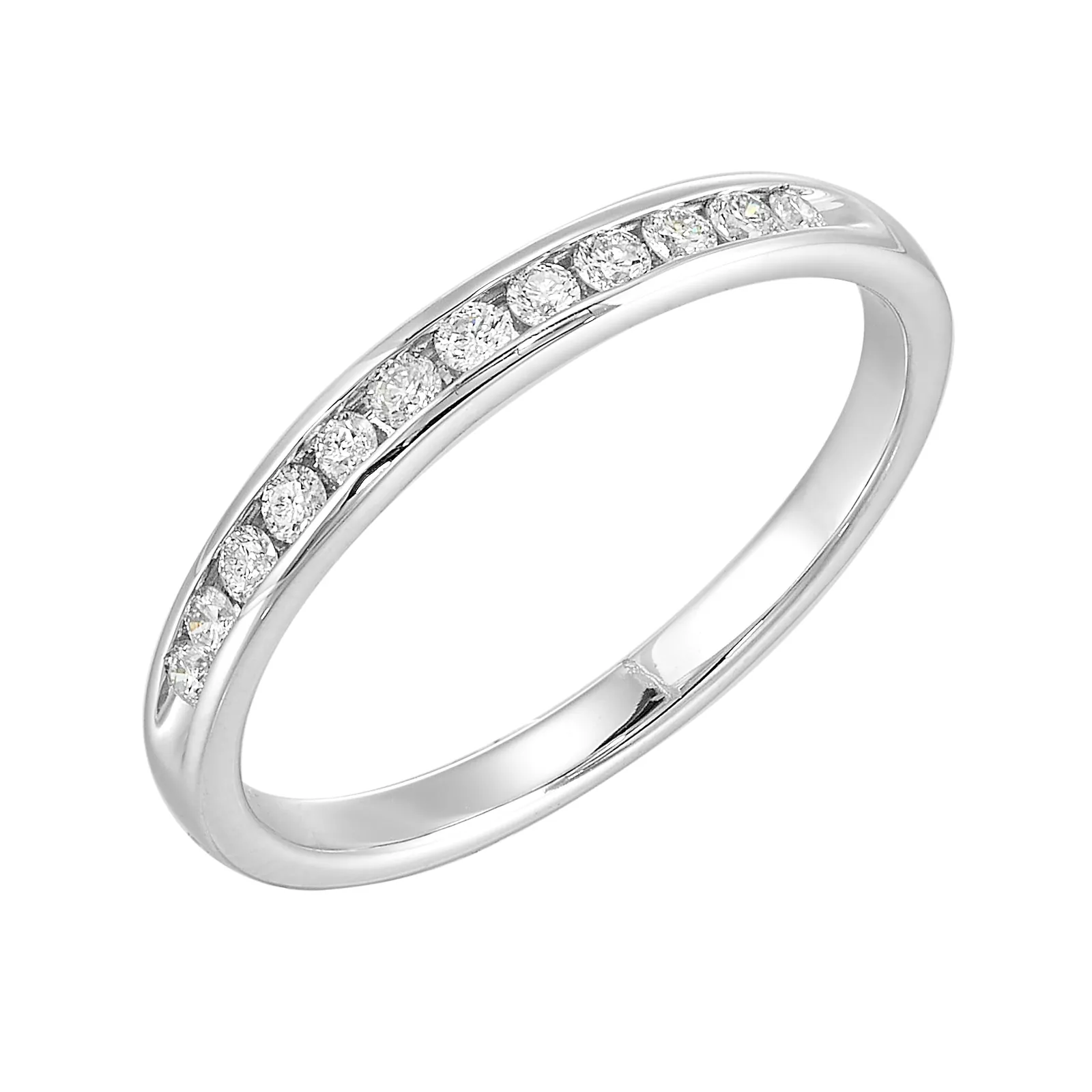 14Kt White Gold Diamond 1/3Ctw Ring view 2