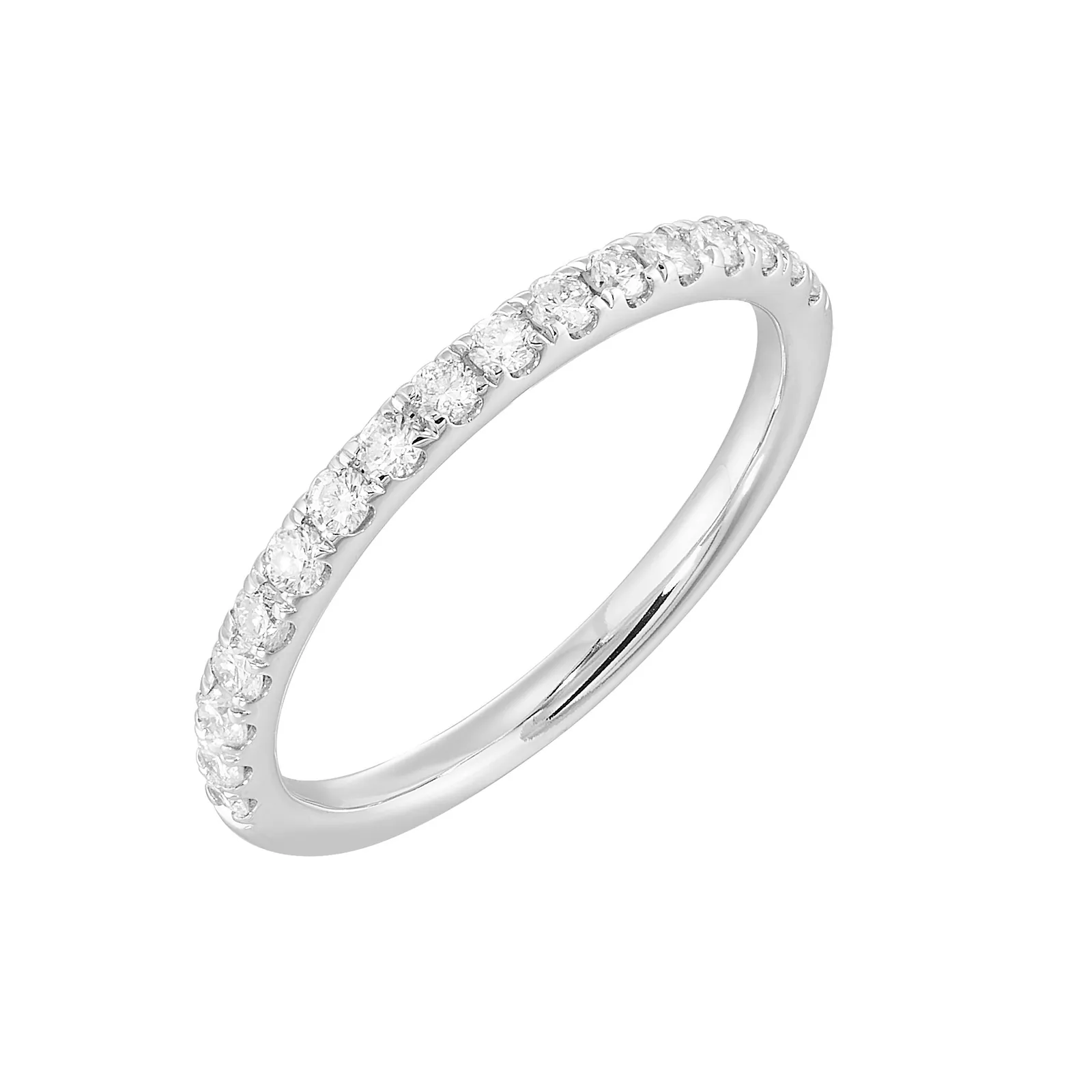 14Kt White Gold Diamond 1/3Ctw Ring view 2