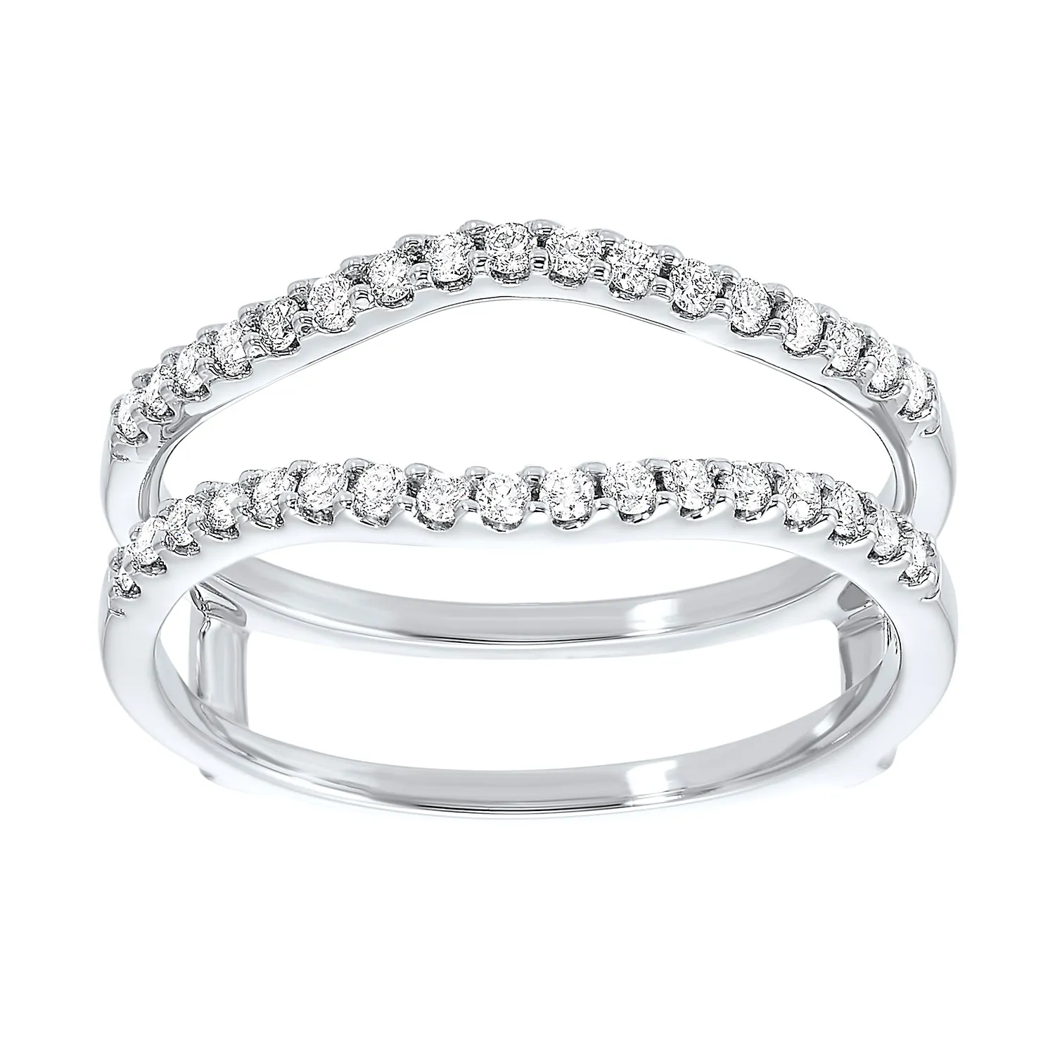 14Kt White Gold Diamond 1/3Ctw Ring