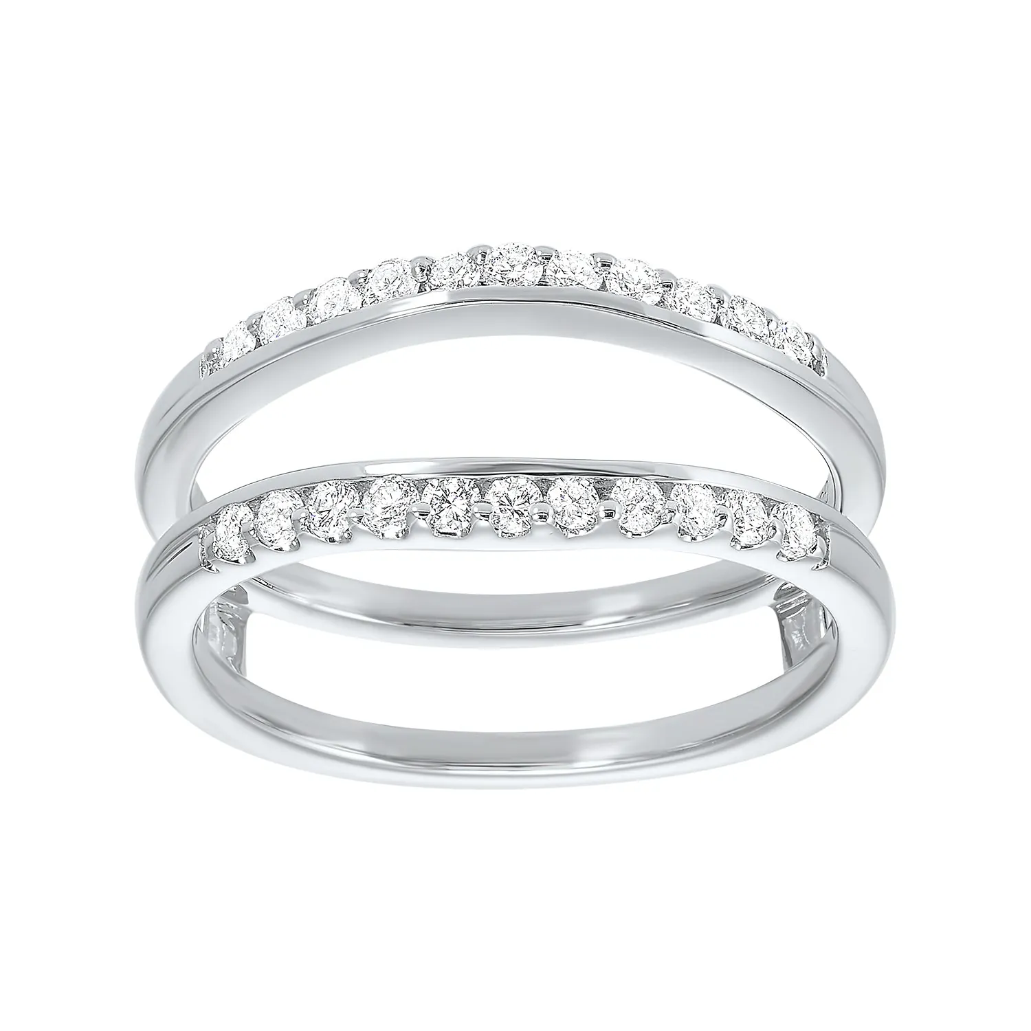 14Kt White Gold Diamond 1/3Ctw Ring