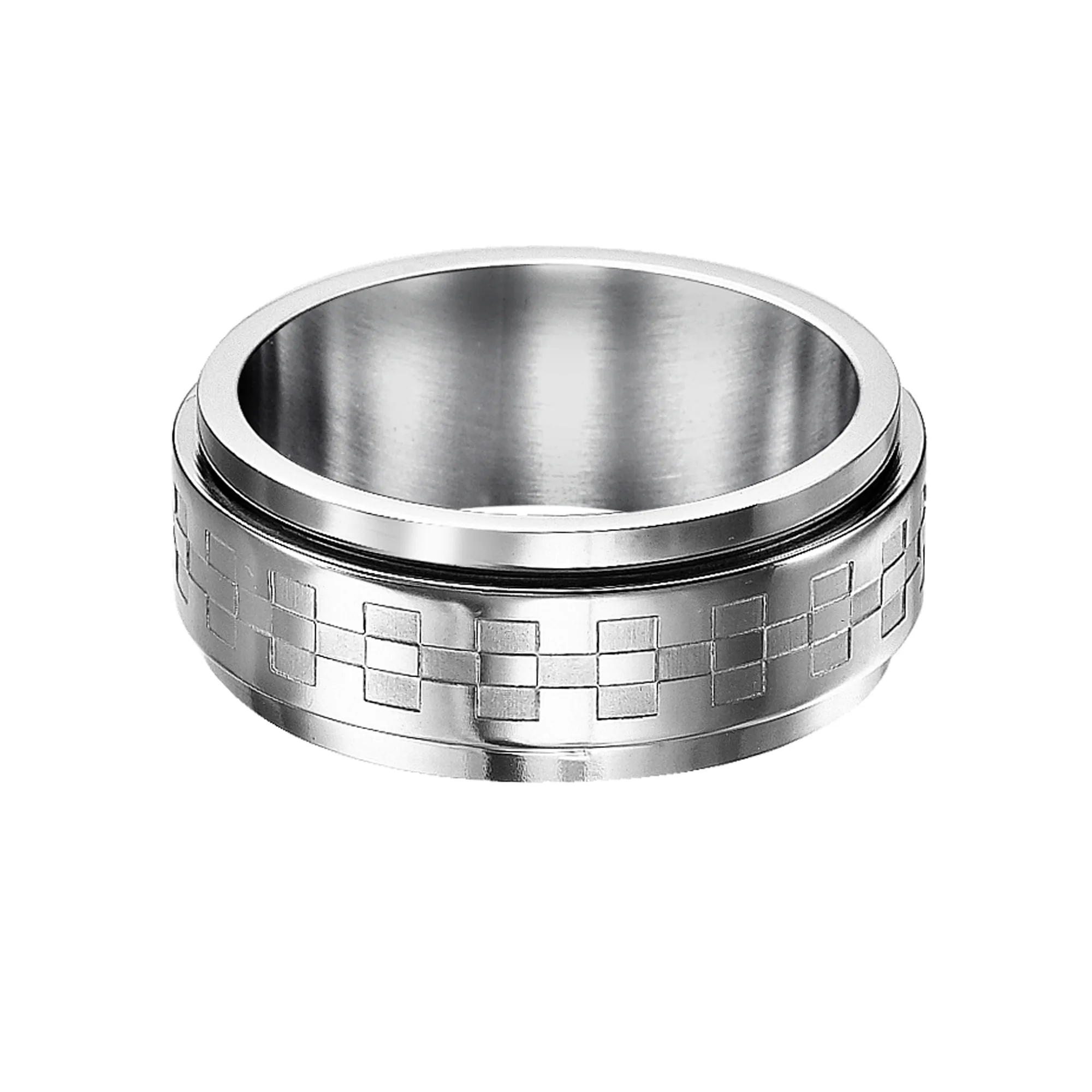Steel White Ring