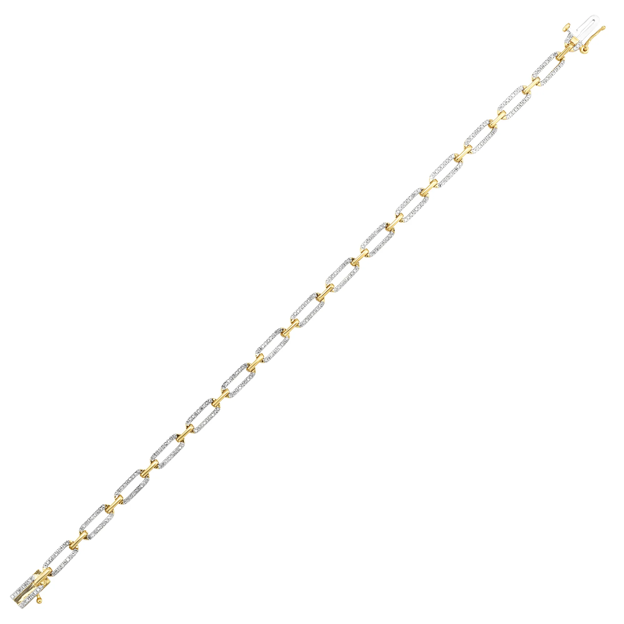 10Kt Yellow Gold Diamond 1/2Ctw Bracelet