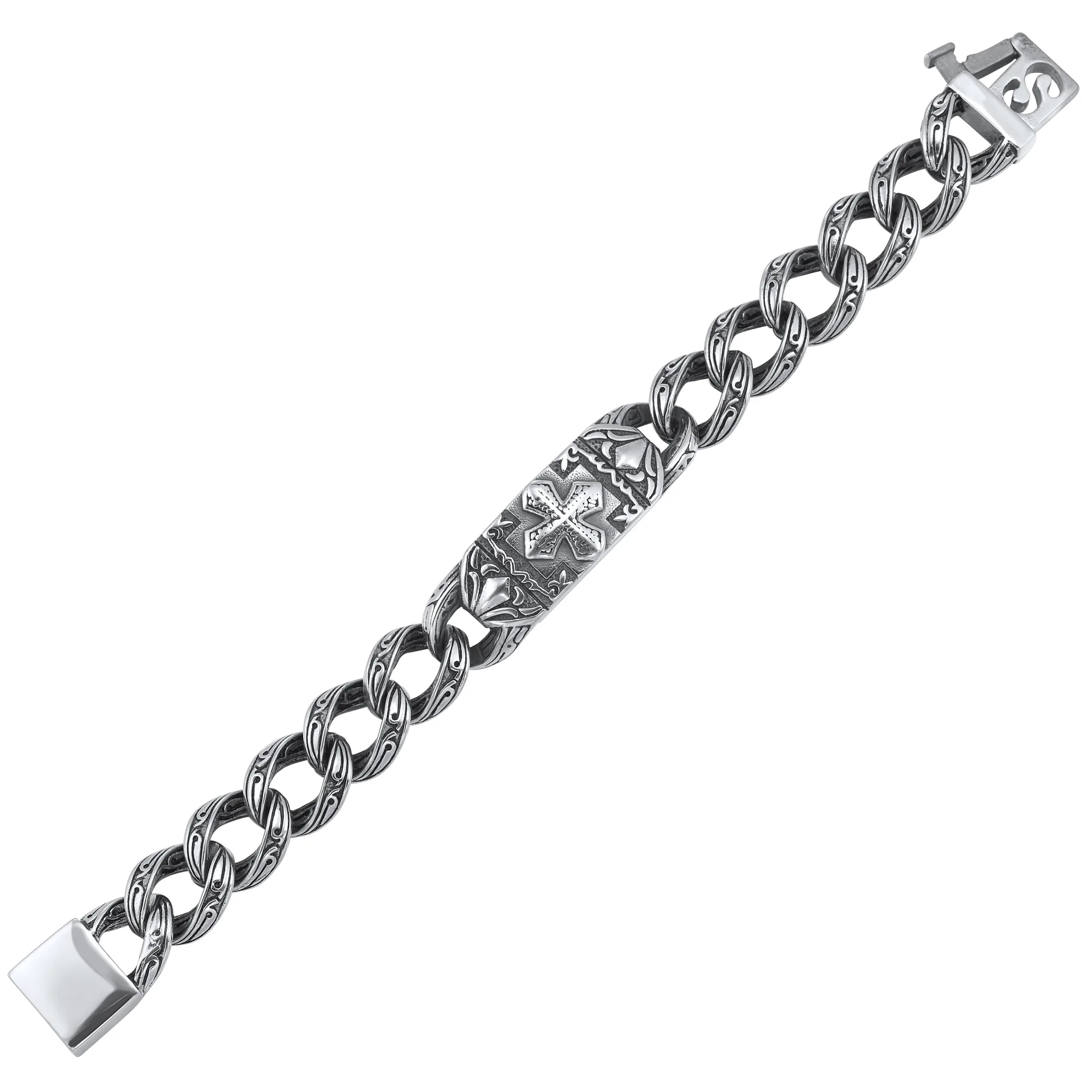 Steel White Bracelet