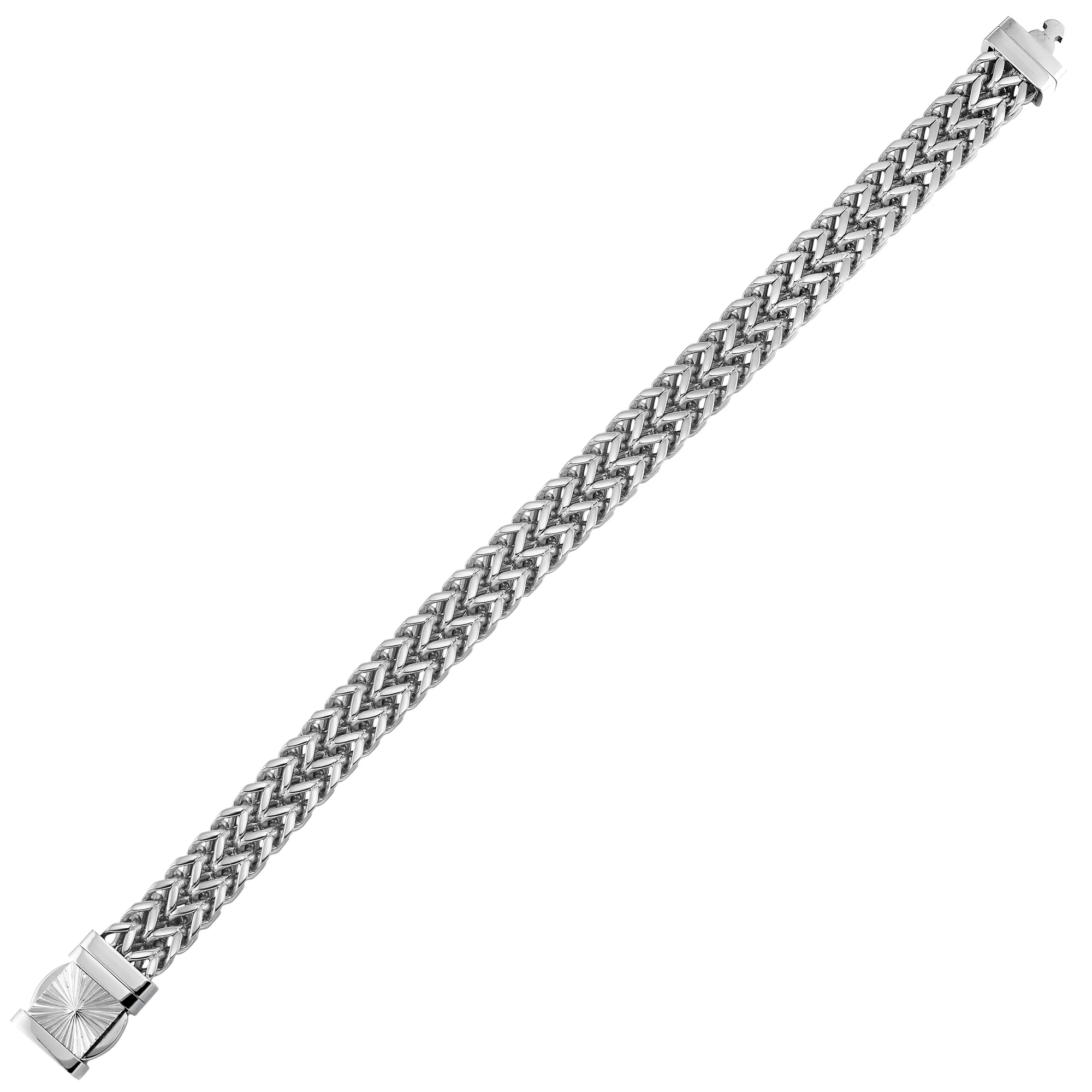 Steel White Bracelet