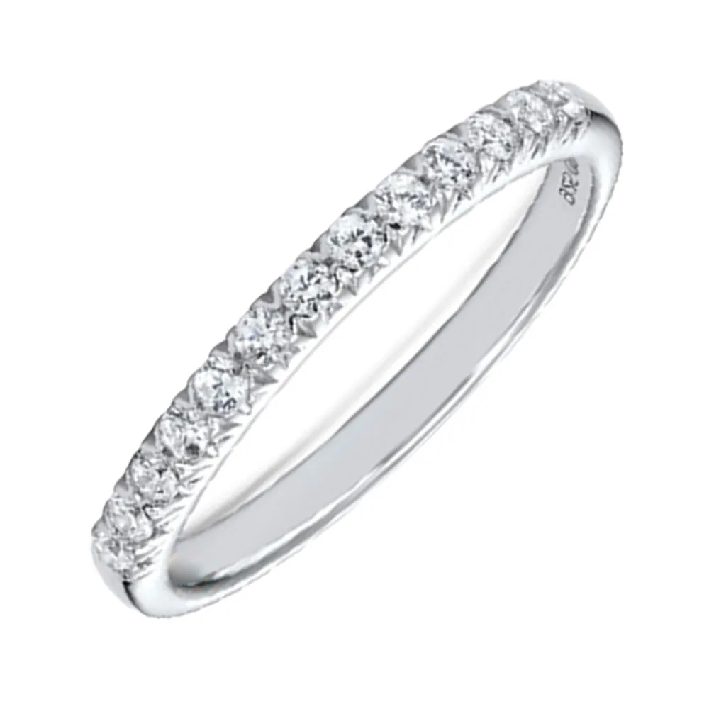 14Kt White Gold Diamond 1/4Ctw Ring