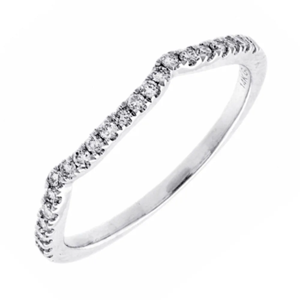 14Kt White Gold Diamond 1/5Ctw Ring