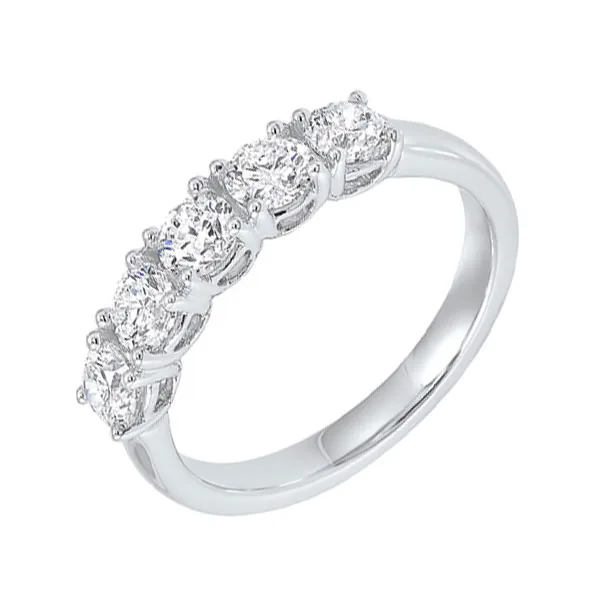 14Kt White Gold Diamond 3/4Ctw Ring
