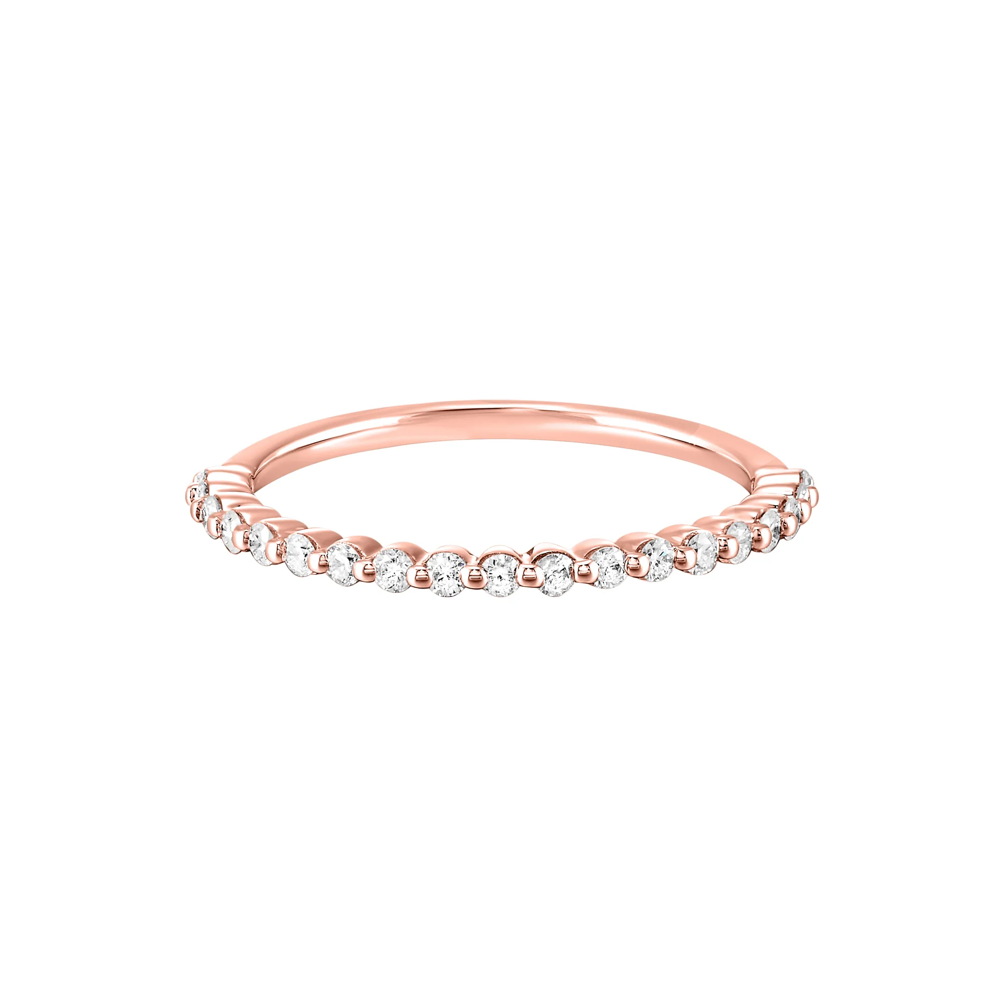 14Kt Rose Gold Diamond 1/4Ctw Ring