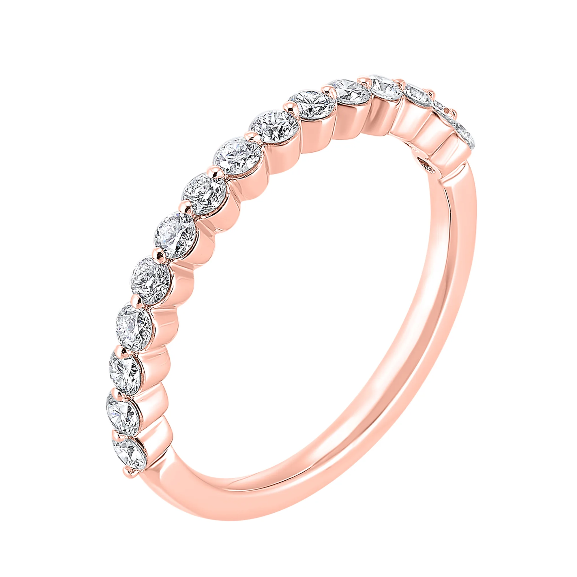 14Kt Rose Gold Diamond 1/2Ctw Ring view 2