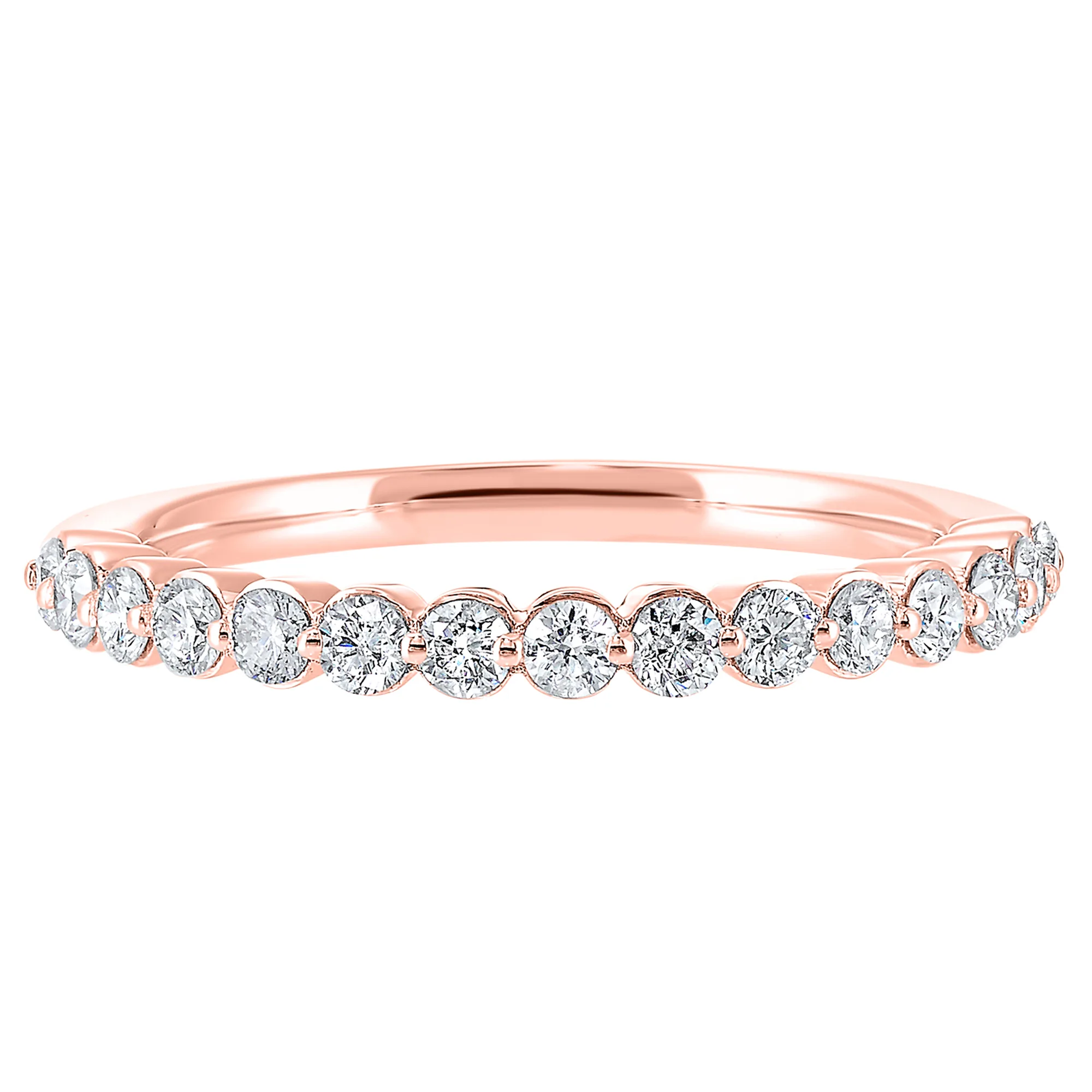 14Kt Rose Gold Diamond 1/2Ctw Ring