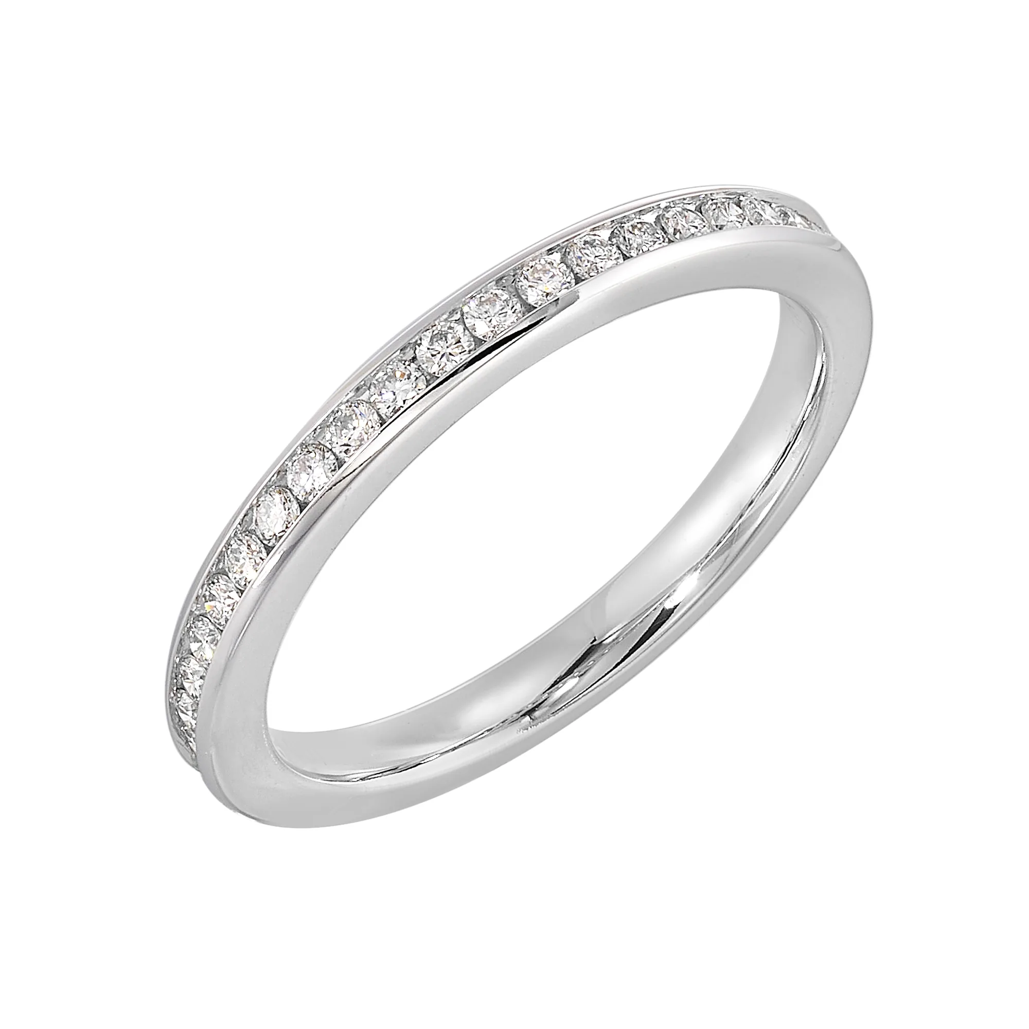 14Kt White Gold Diamond 1/4Ctw Ring view 2