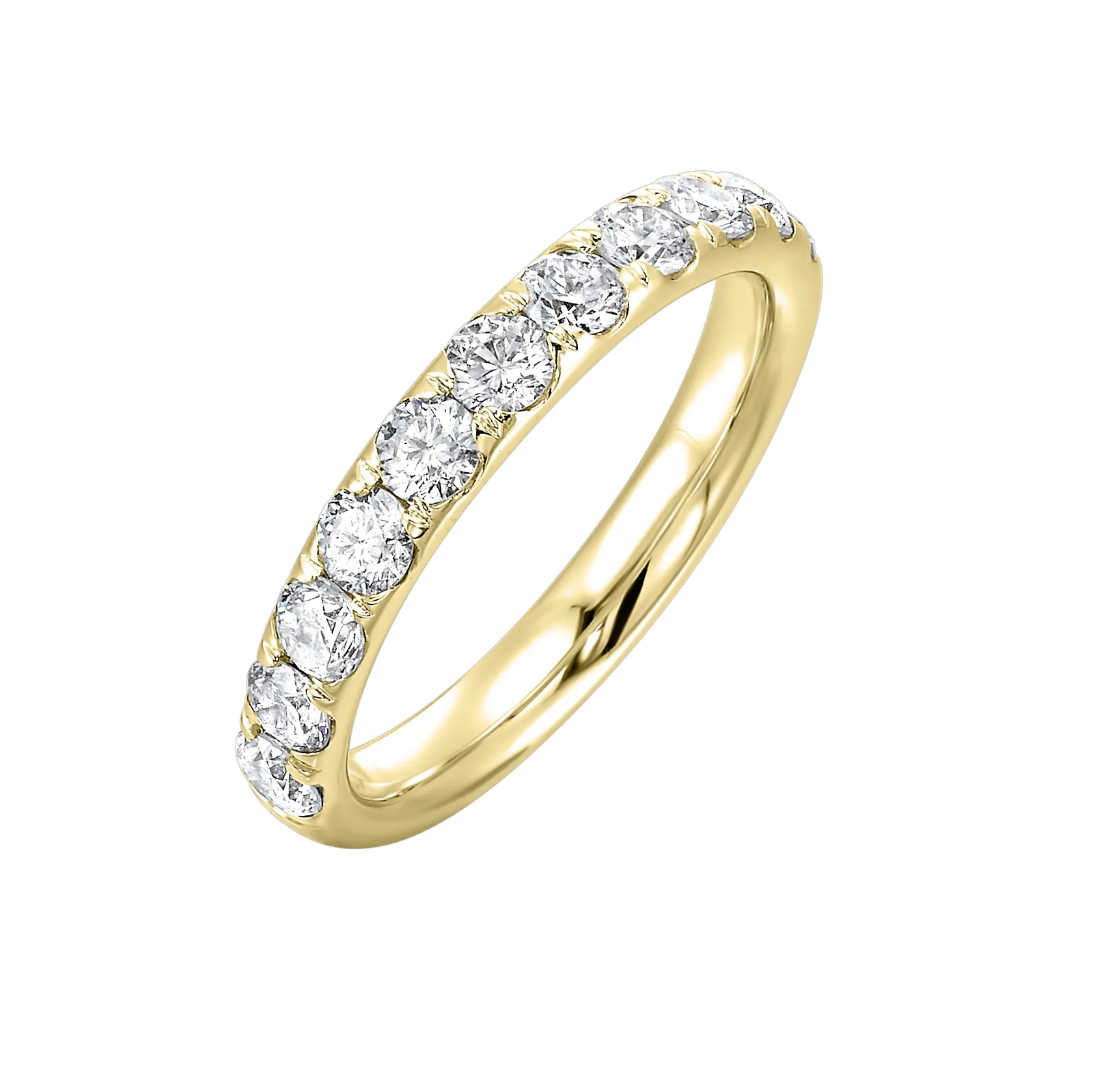 14Kt Yellow Gold Diamond 1Ctw Ring view 2