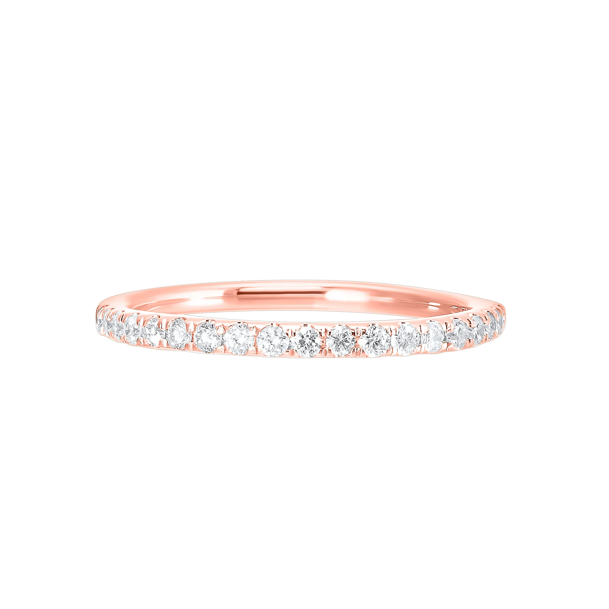14Kt Rose Gold Diamond 1/4Ctw Ring