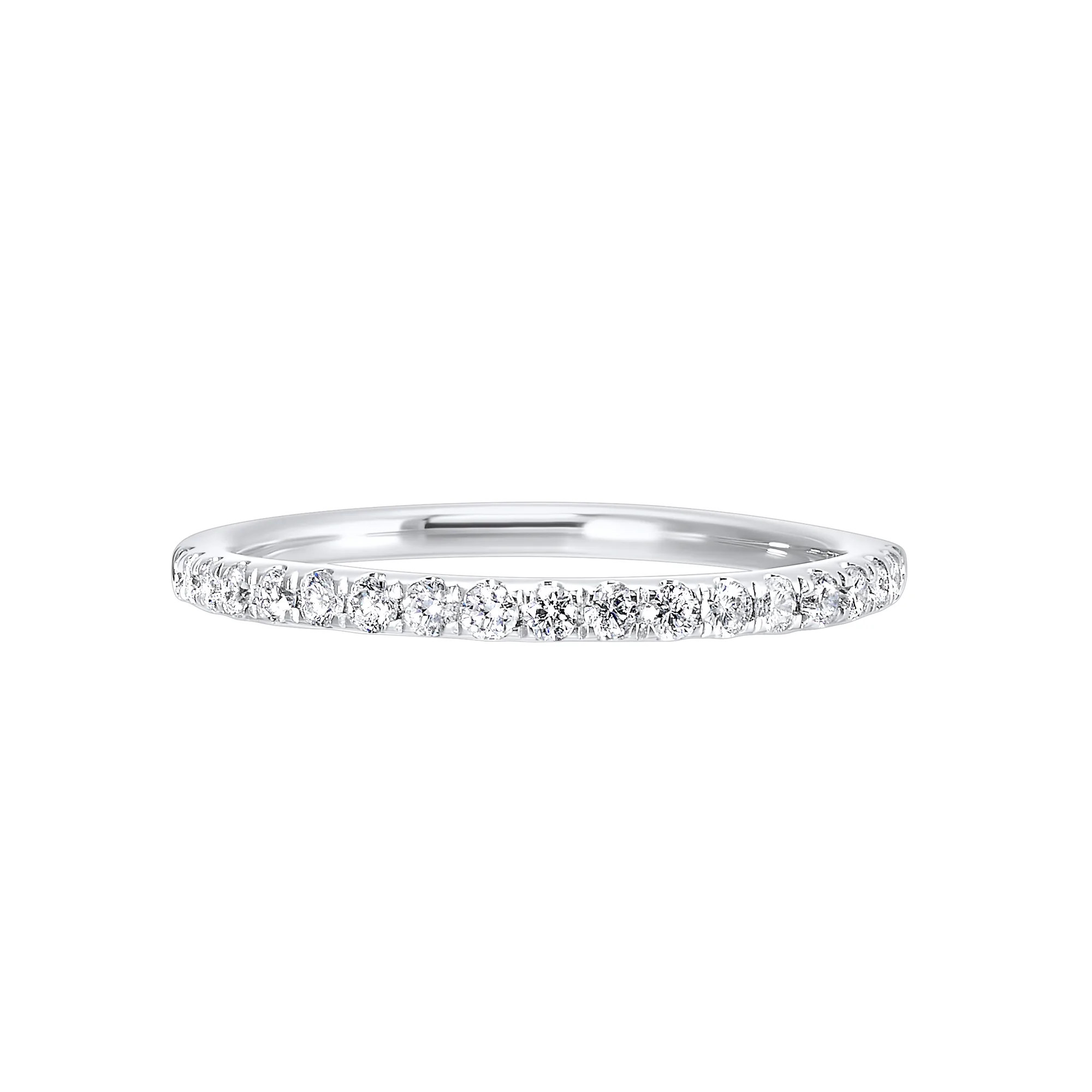 14Kt White Gold Diamond 1/4Ctw Ring view 2