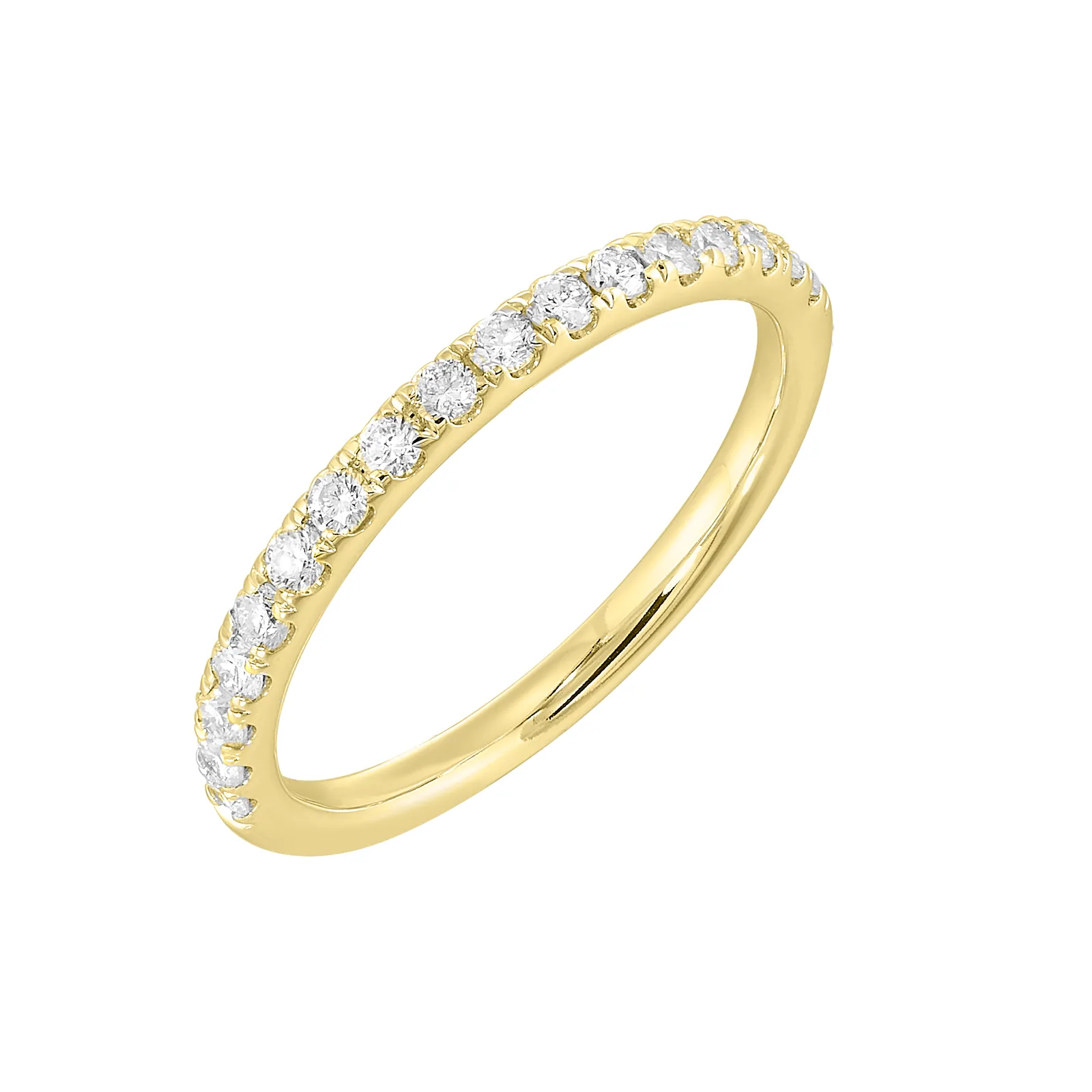 14Kt Yellow Gold Diamond 1/3Ctw Ring view 2
