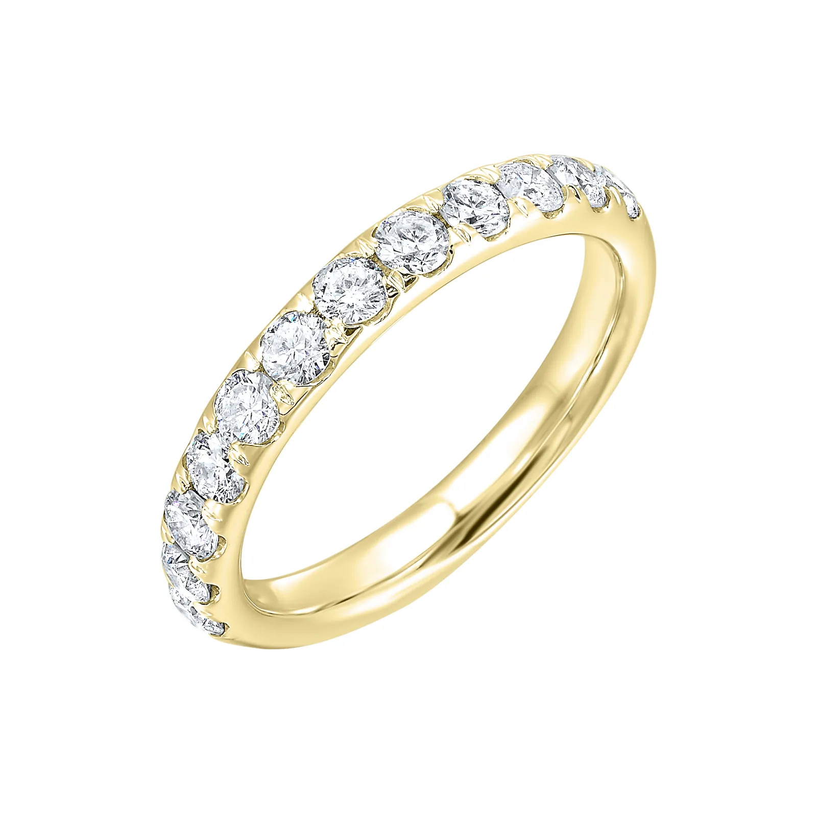 14Kt Yellow Gold Diamond 3/4Ctw Ring view 2