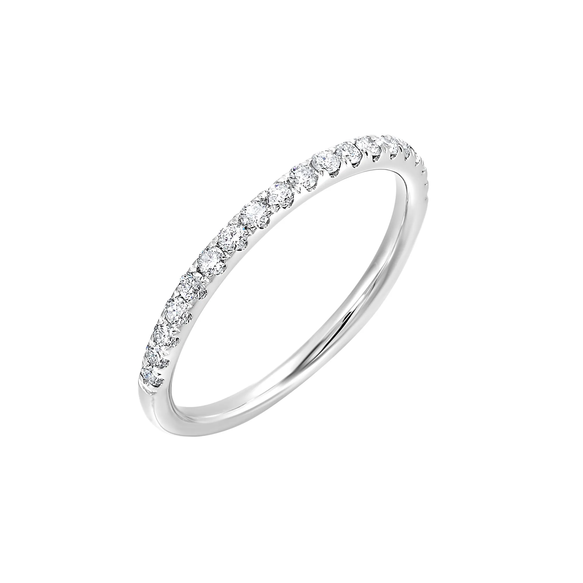 14Kt White Gold Diamond 1/4Ctw Ring view 2