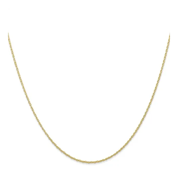10Kt Yellow Gold 18 Inch Cable Chain
