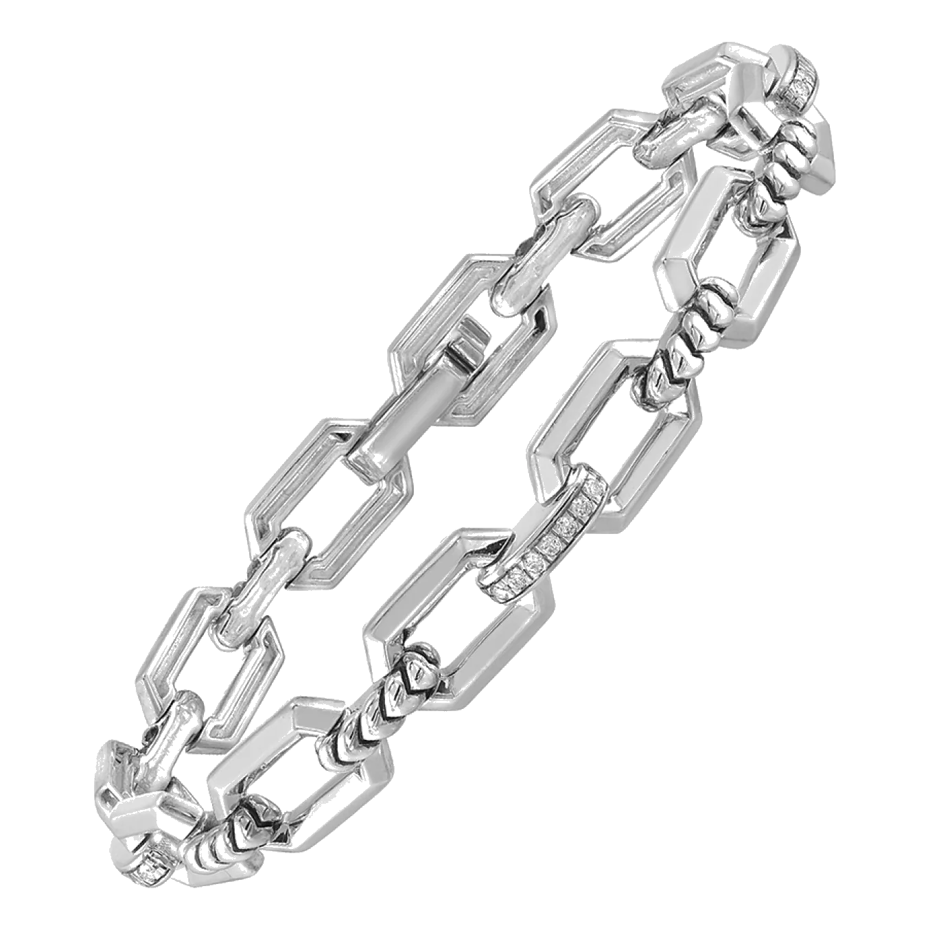 Sterling Silver Diamond 1/4Ctw Bracelet