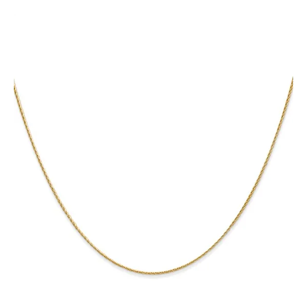 14Kt Yellow Gold 18 Inch Parisian Wheat Chain