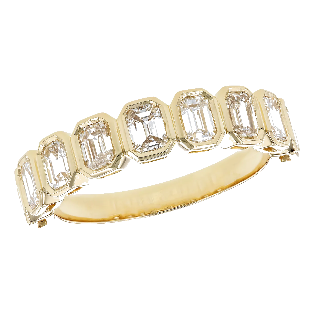14Kt Black Ion Diamond 1 1/3Ctw Wedding Band