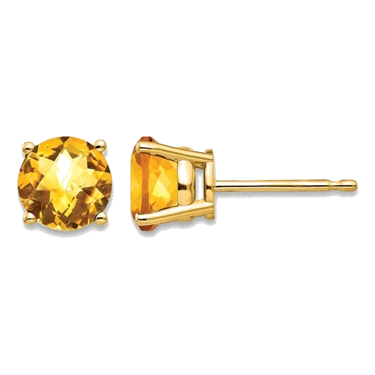 14Kt Yellow Gold Stud Earring