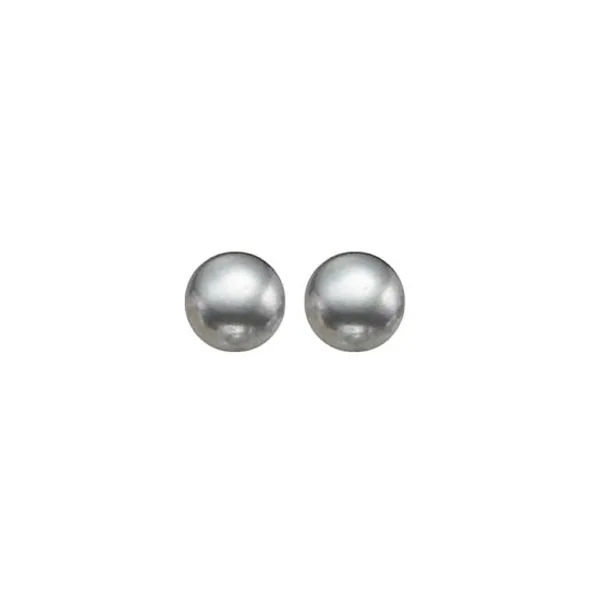 Silver Pearl Earring