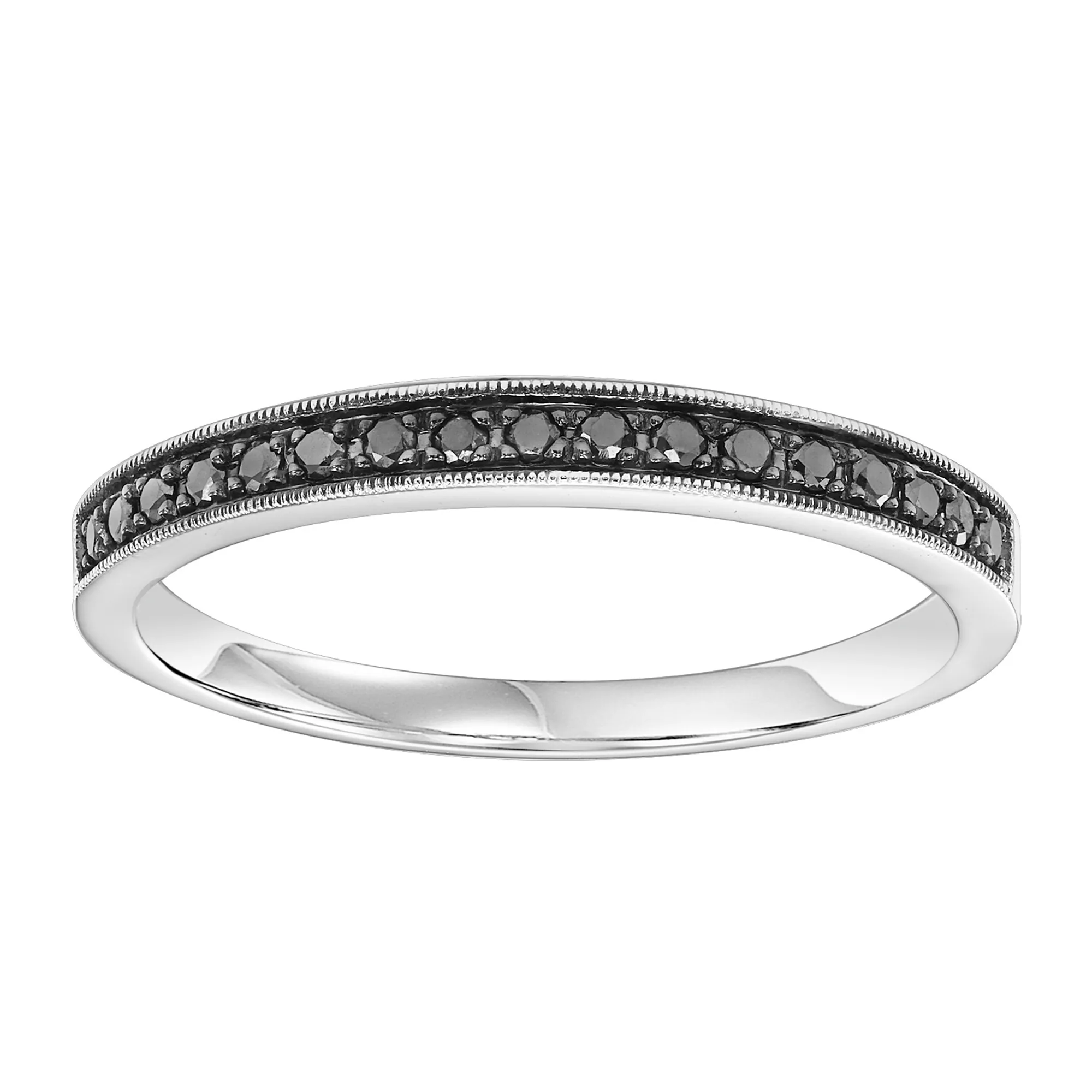 10Kt White Gold Diamond 1/7Ctw Ring