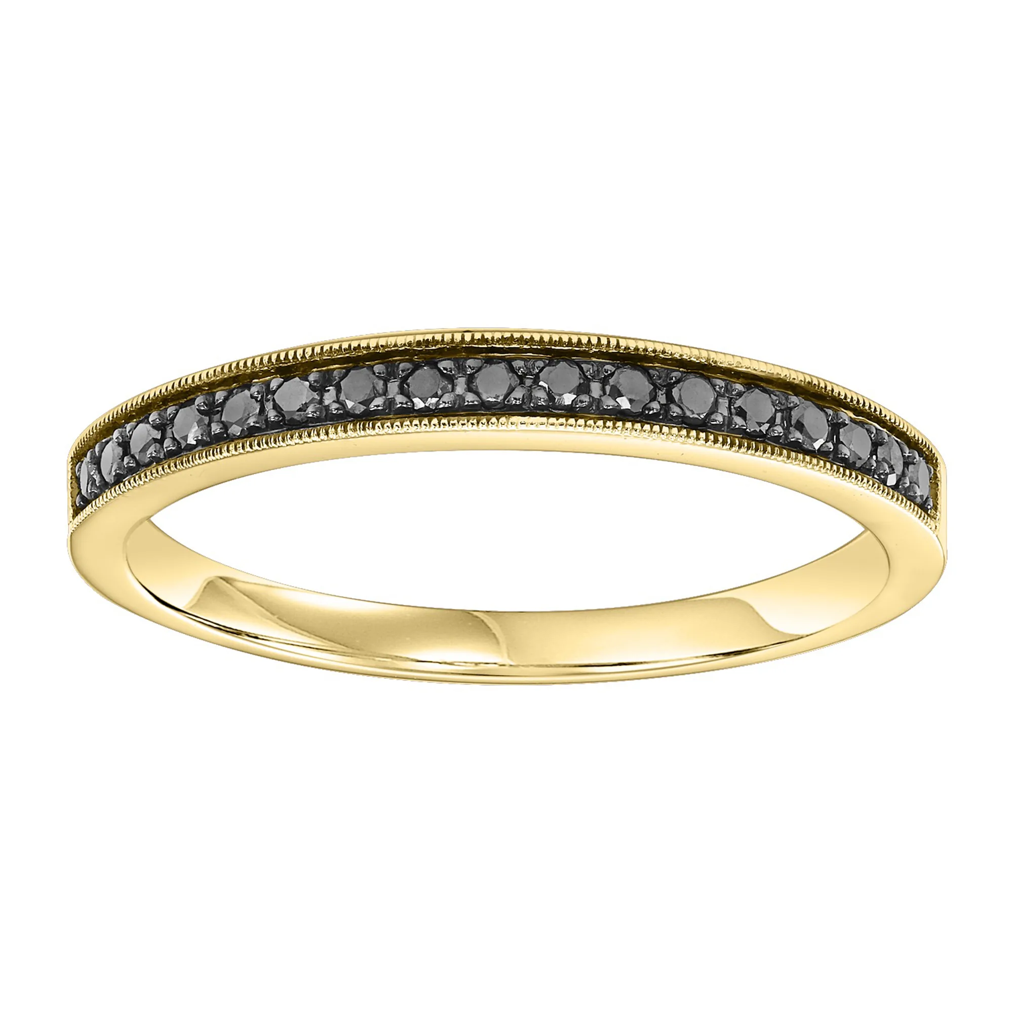 10Kt Yellow Gold Diamond 1/7Ctw Ring