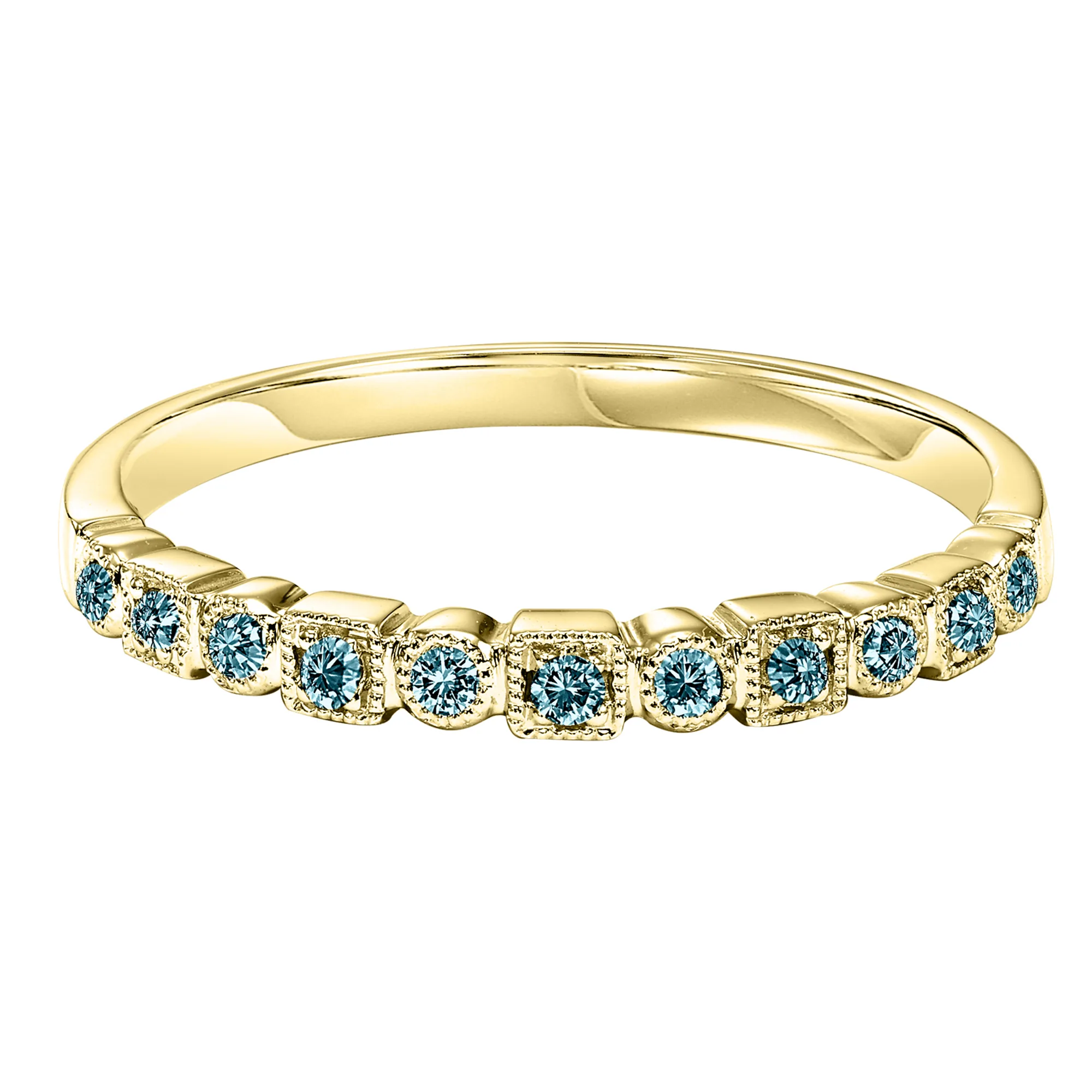 10Kt Yellow Gold Diamond 1/10Ctw Ring