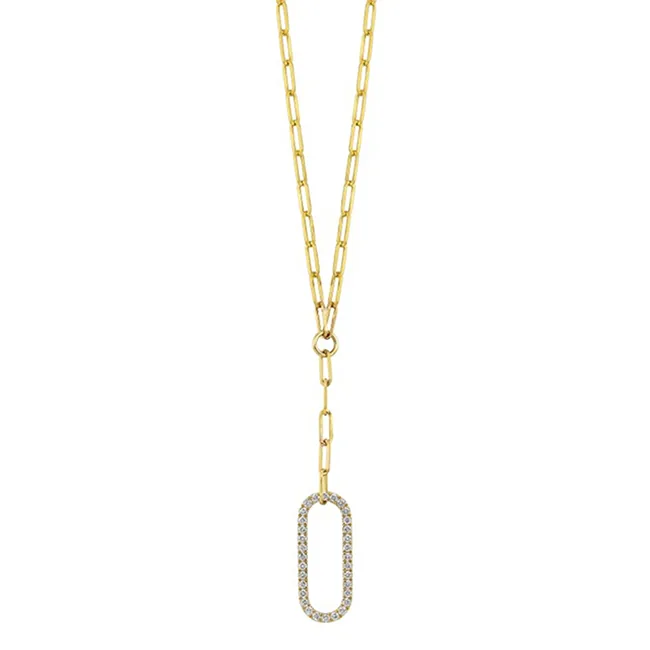14Kt Yellow Diamond 1/2Ctw Pendant
