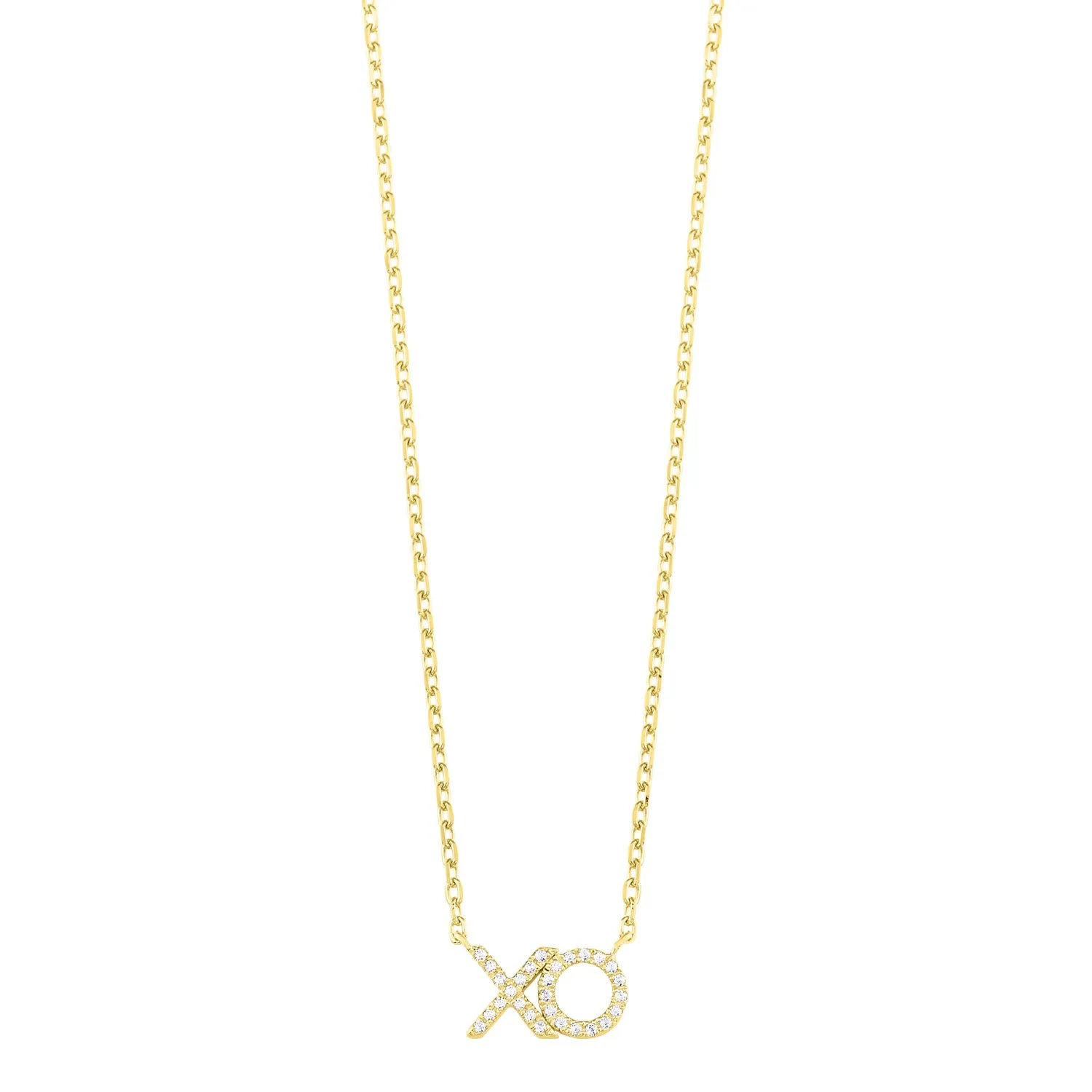 10Kt Yellow Gold Diamond 1/15Ctw Necklace