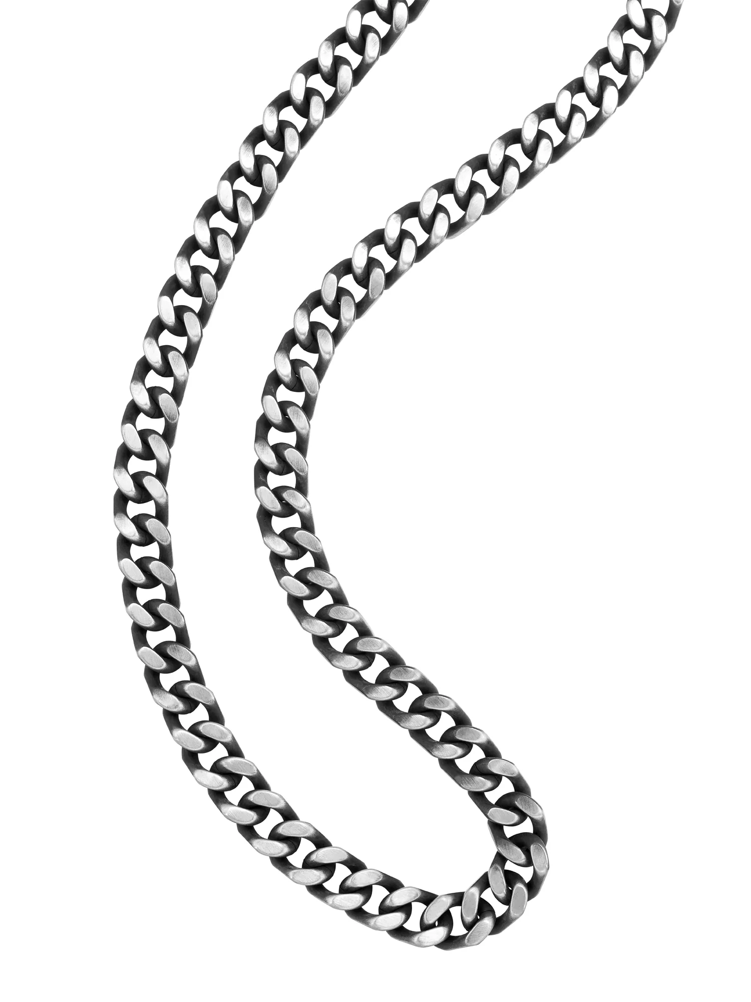 Steel White Necklace view 2